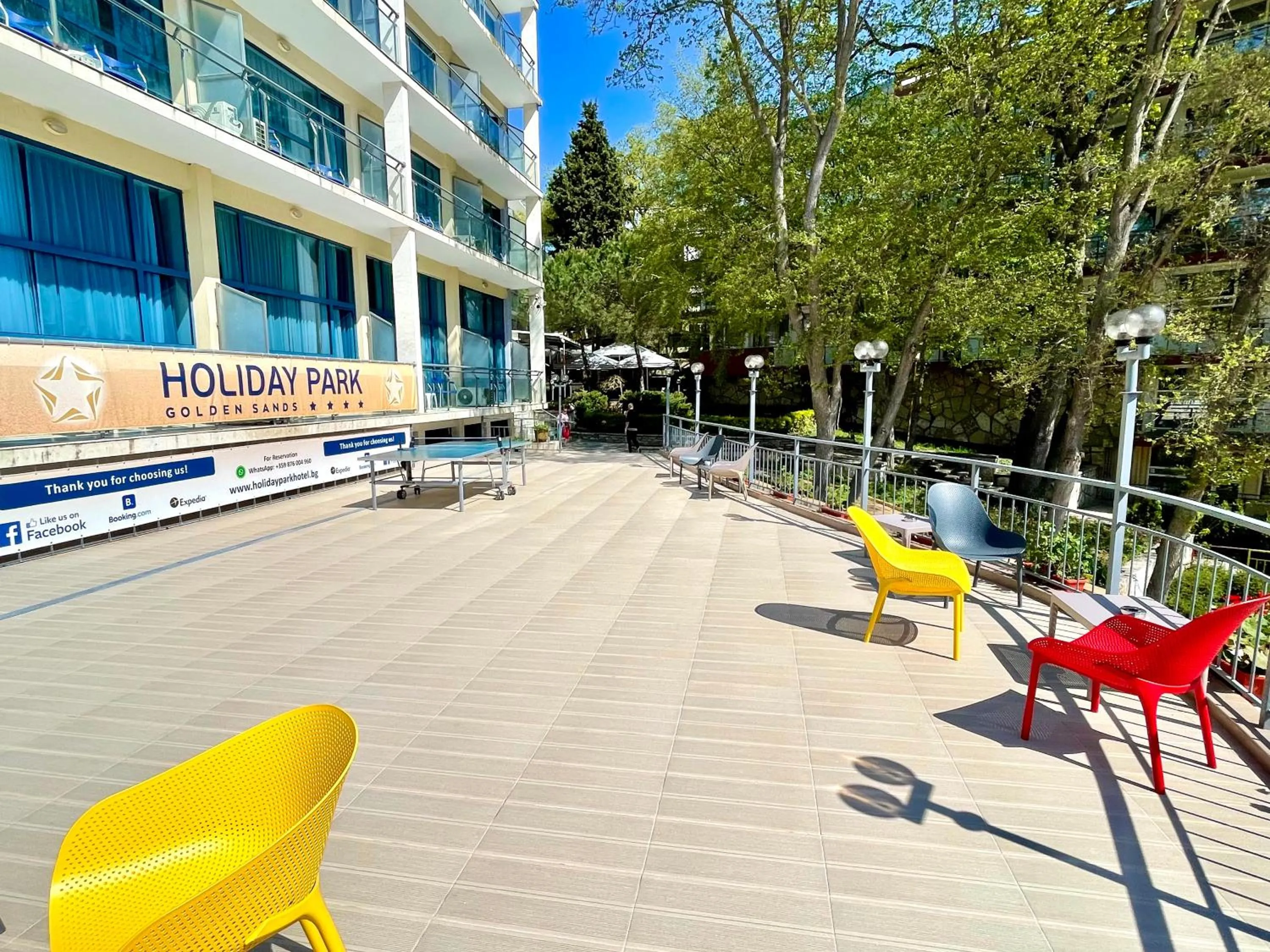 Balcony/Terrace in BSA Holiday Park Hotel - All Inclusive