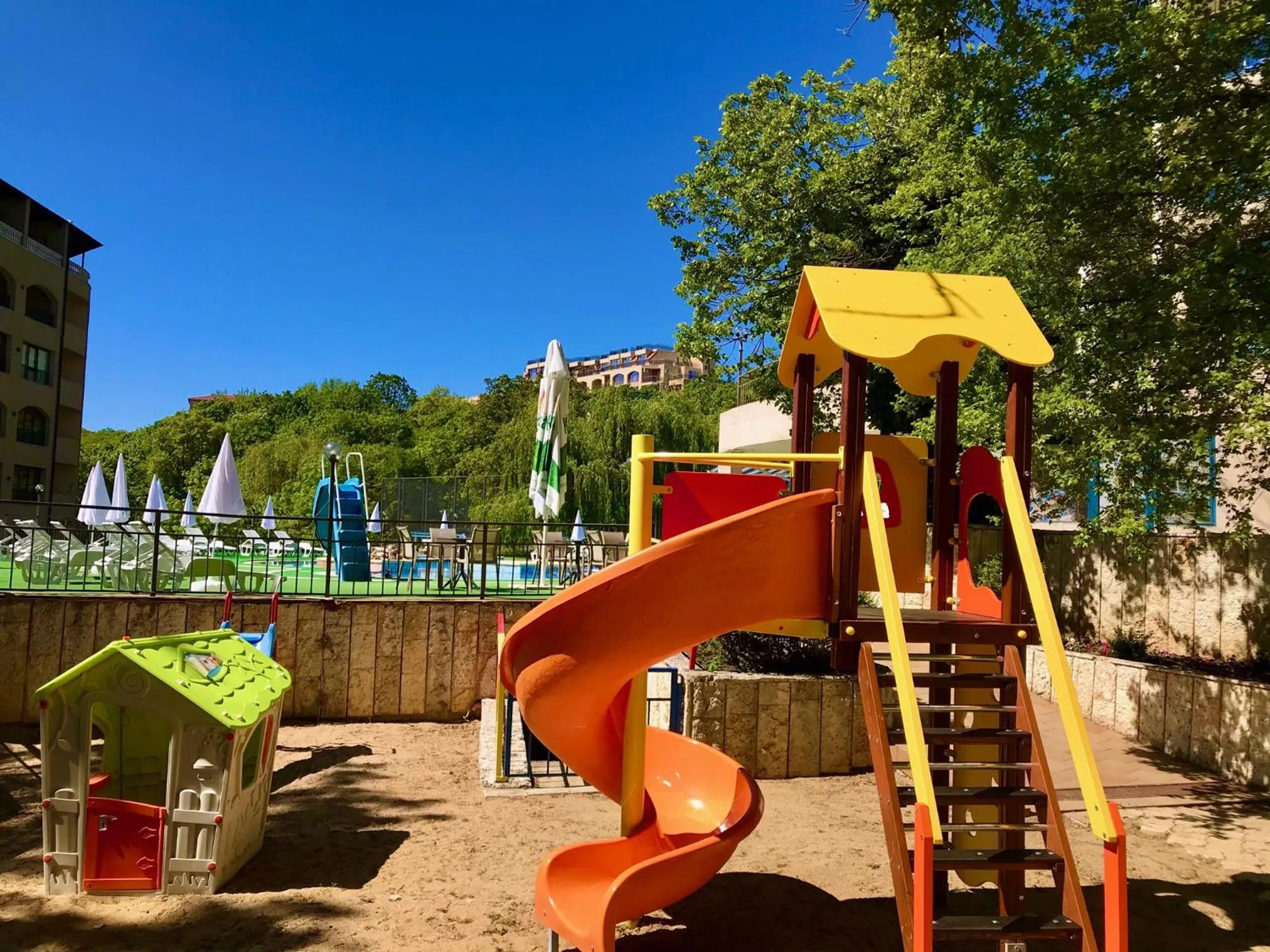 Children play ground in BSA Holiday Park Hotel - All Inclusive