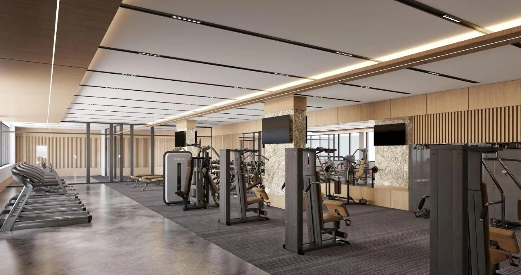 Fitness centre/facilities in Secrets Mirabel Cancún Resort & Spa - Grand Opening!