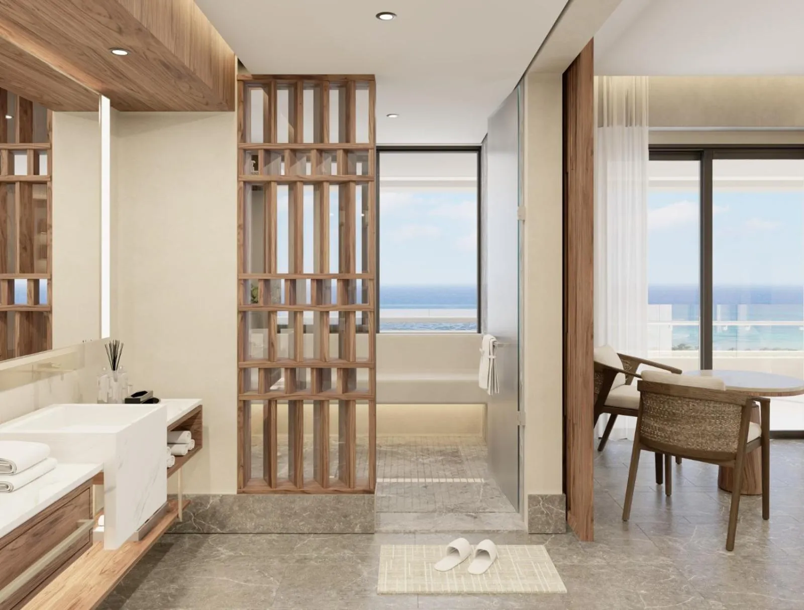 Bed in Secrets Mirabel Cancún Resort & Spa - Grand Opening!