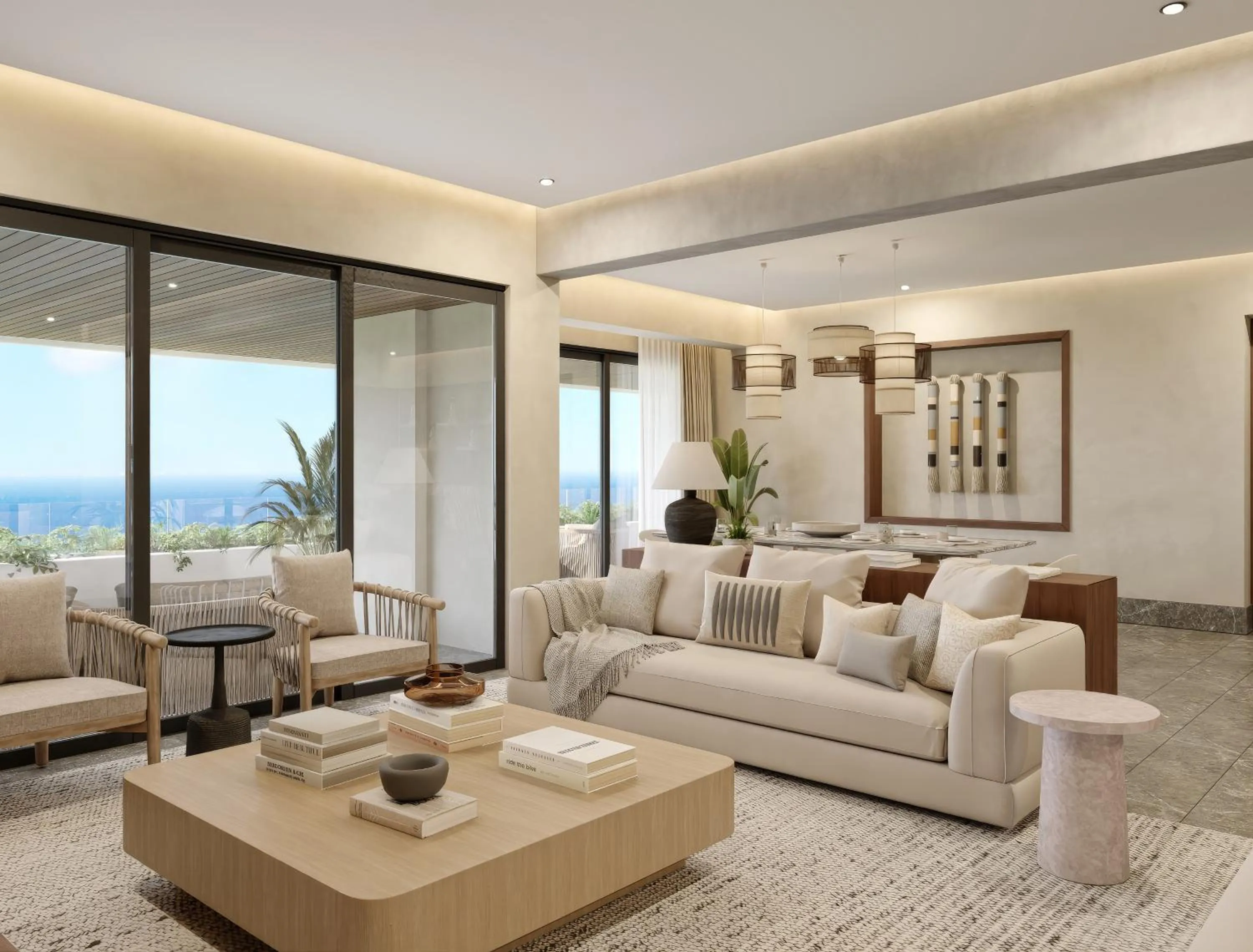 Living room in Secrets Mirabel Cancún Resort & Spa - Grand Opening!