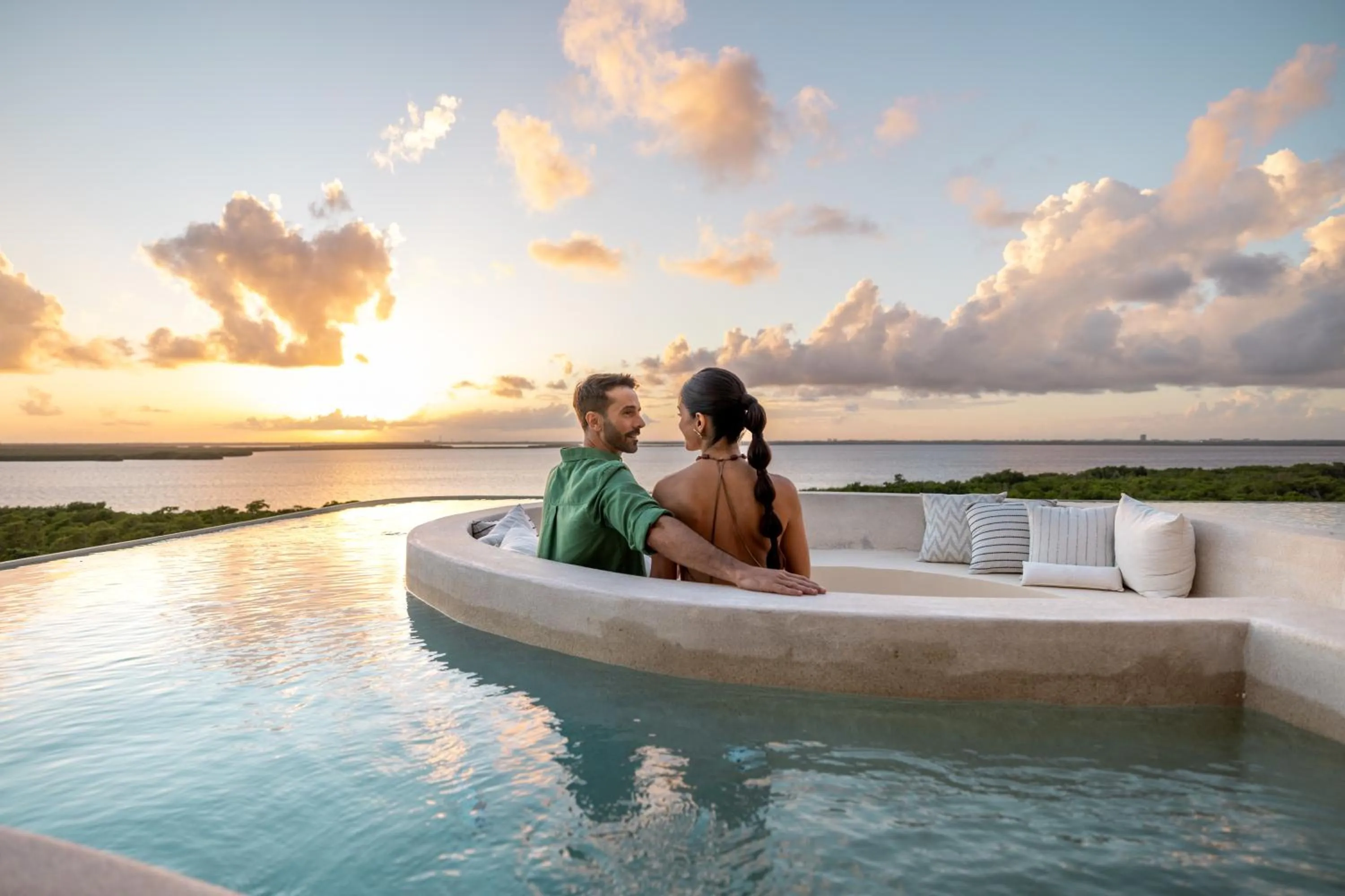 People in Secrets Mirabel Cancún Resort & Spa - Grand Opening!