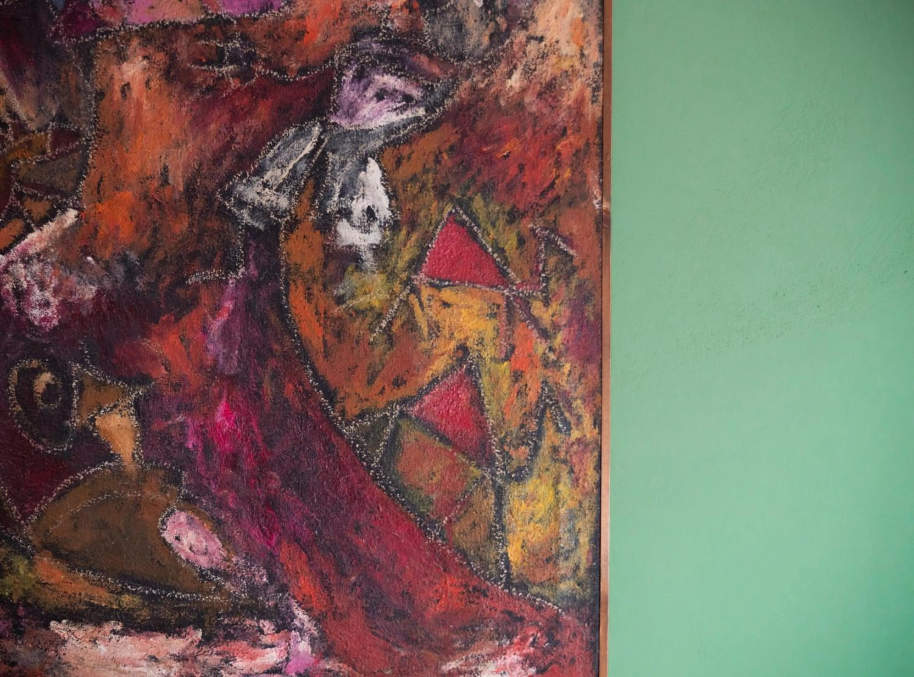 Decorative detail in Kalamarina Rooms