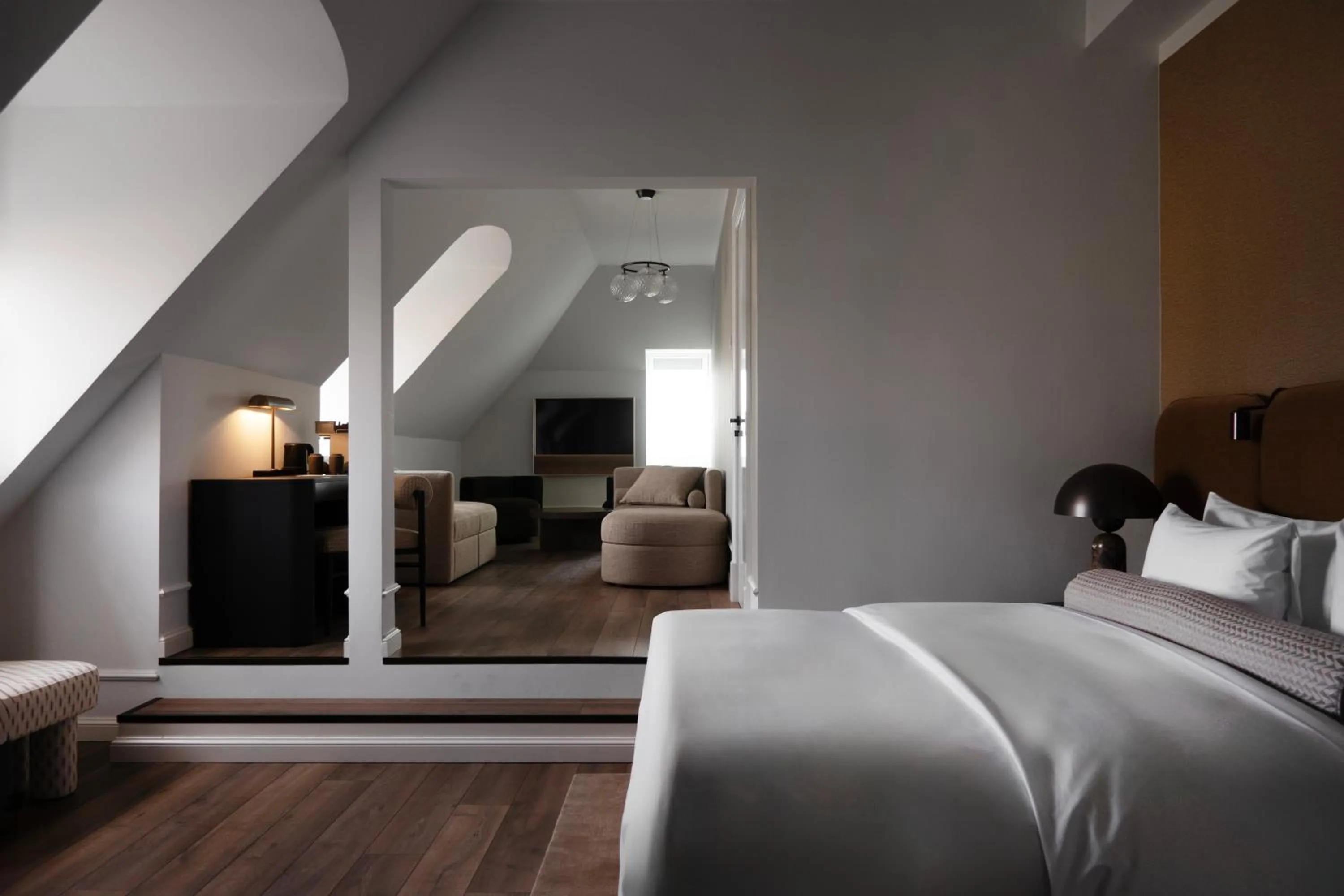 Photo of the whole room, Bed in Park Lane Copenhagen