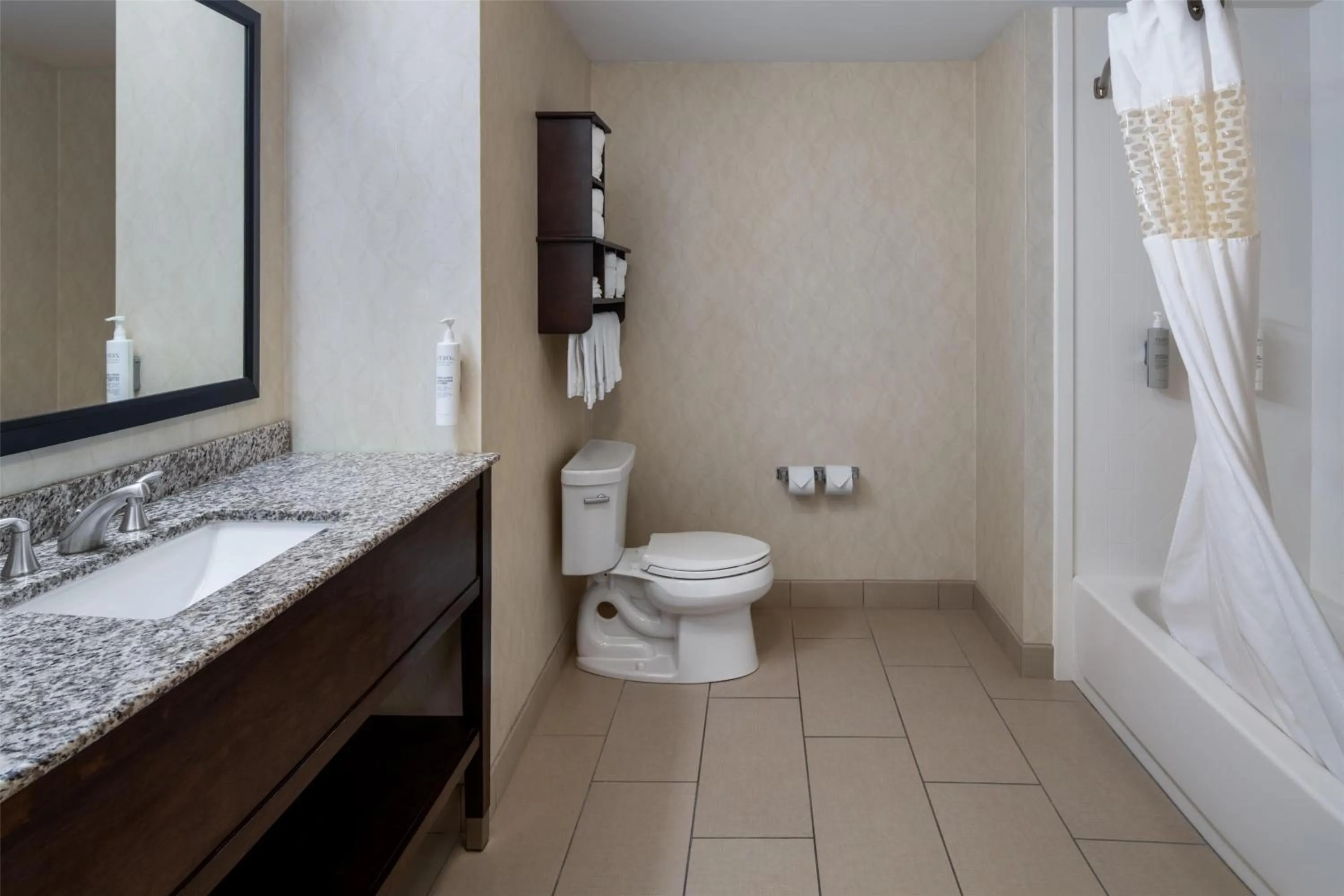 Bathroom in Hampton Inn Seneca Falls