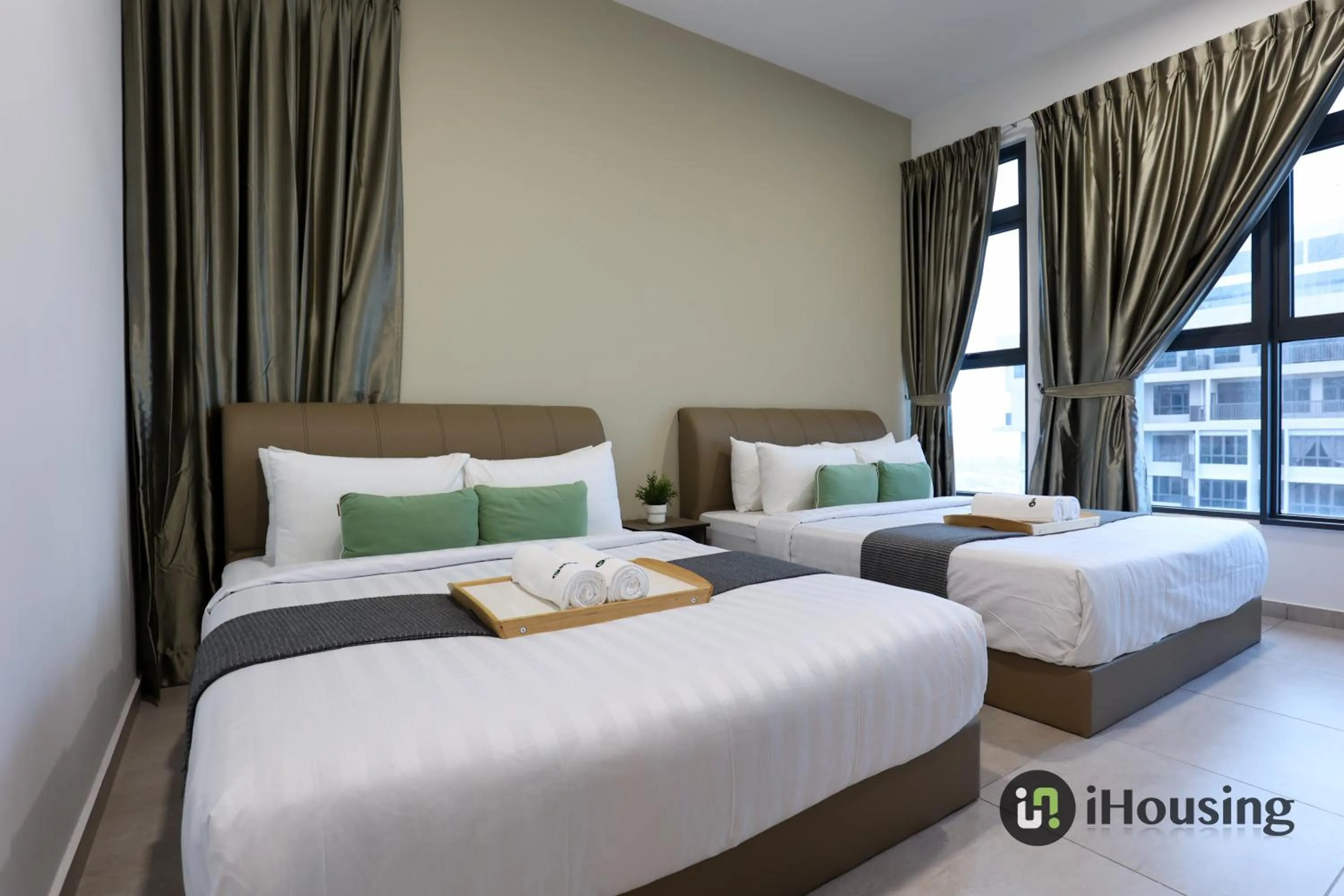 Bed in Atlantis Executive Melaka By I Housing