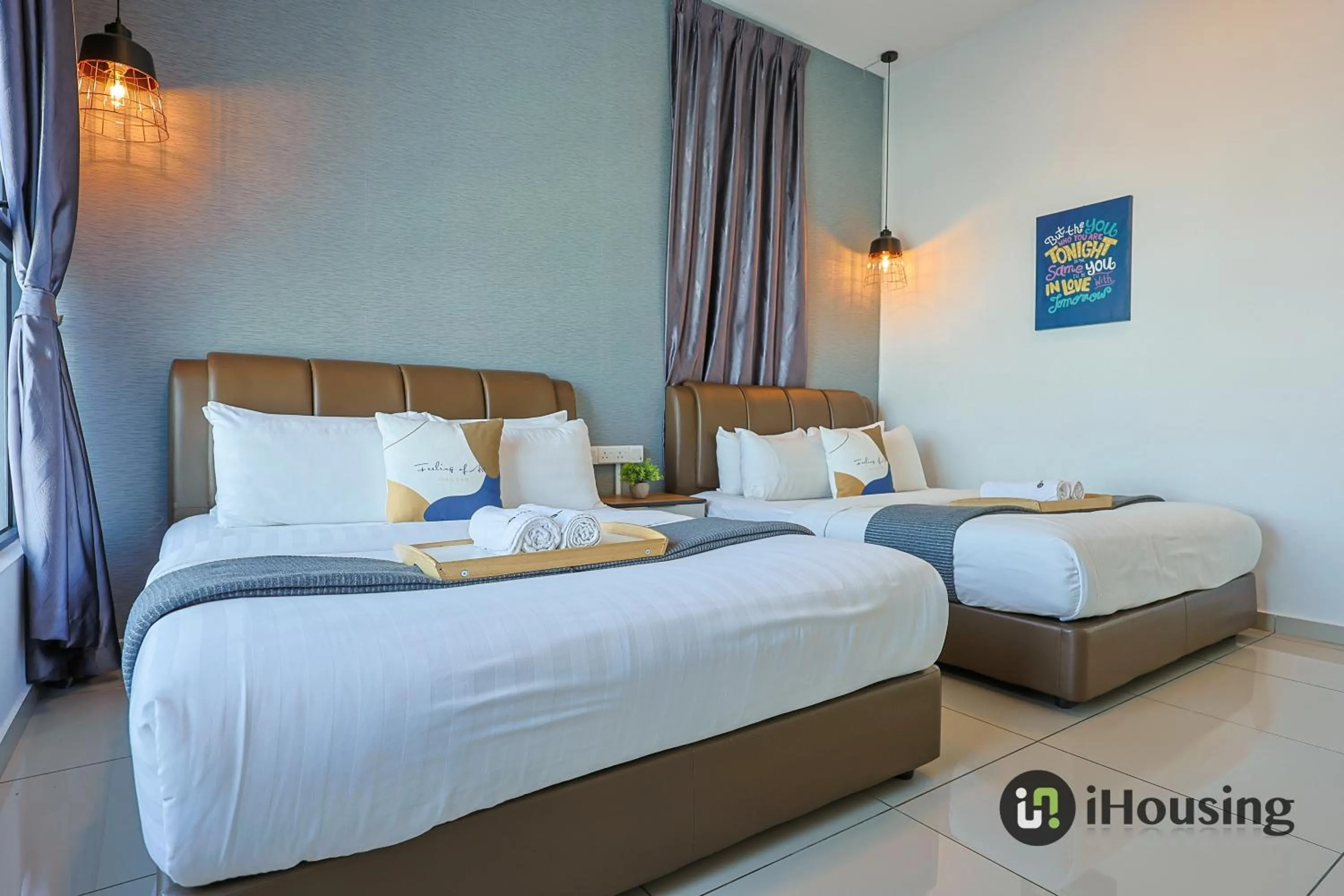 Bed in Atlantis Executive Melaka By I Housing