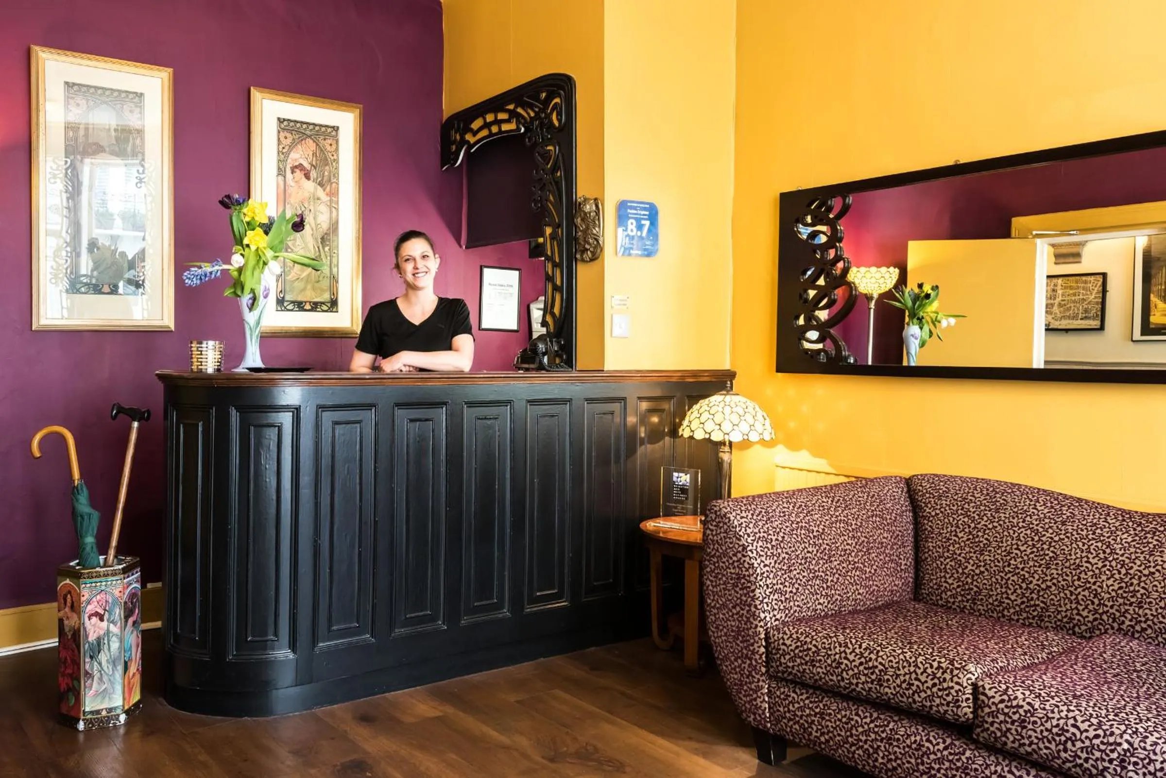 Staff in Paskins Town House