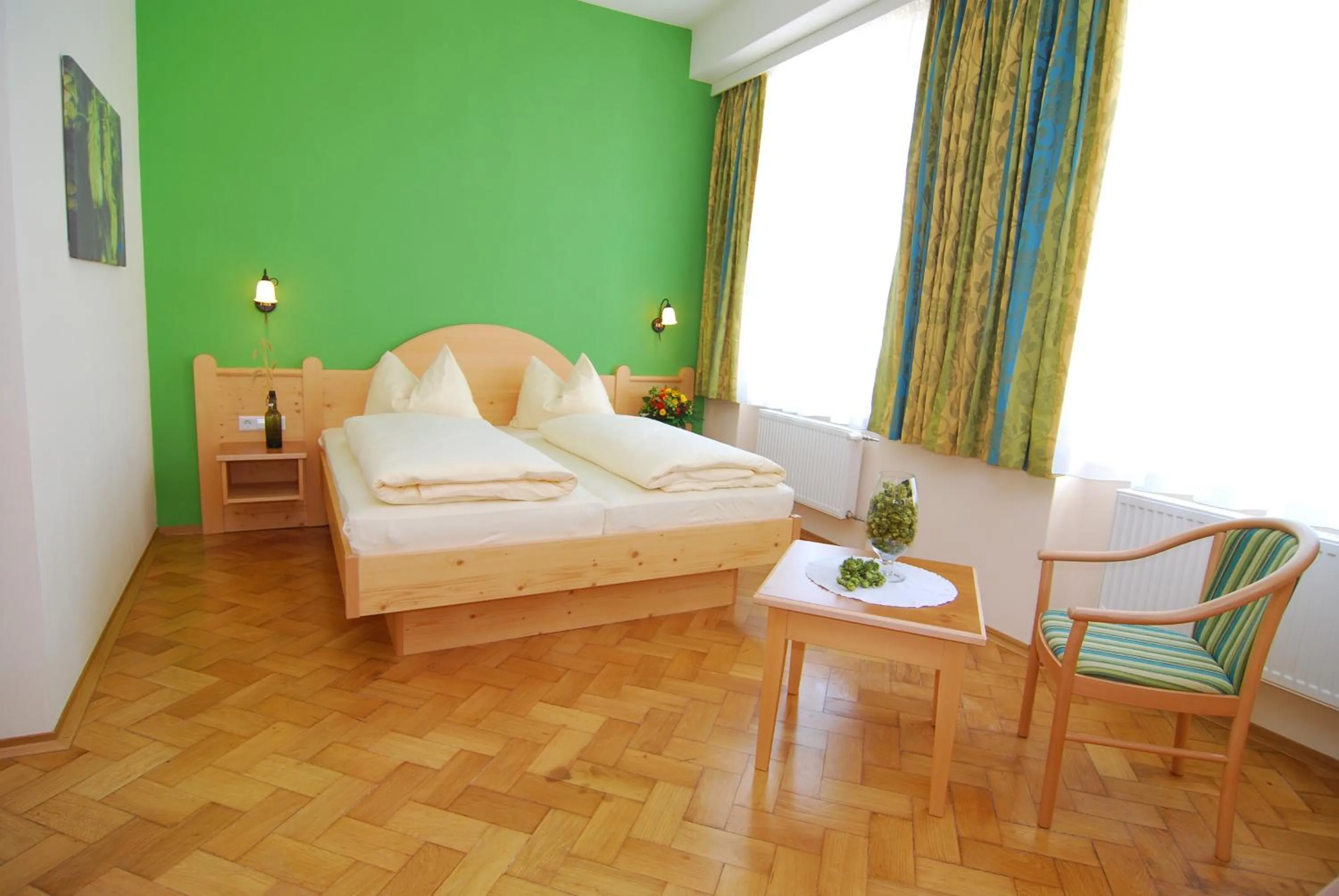 Photo of the whole room, Bed in Brauereigasthof Engel