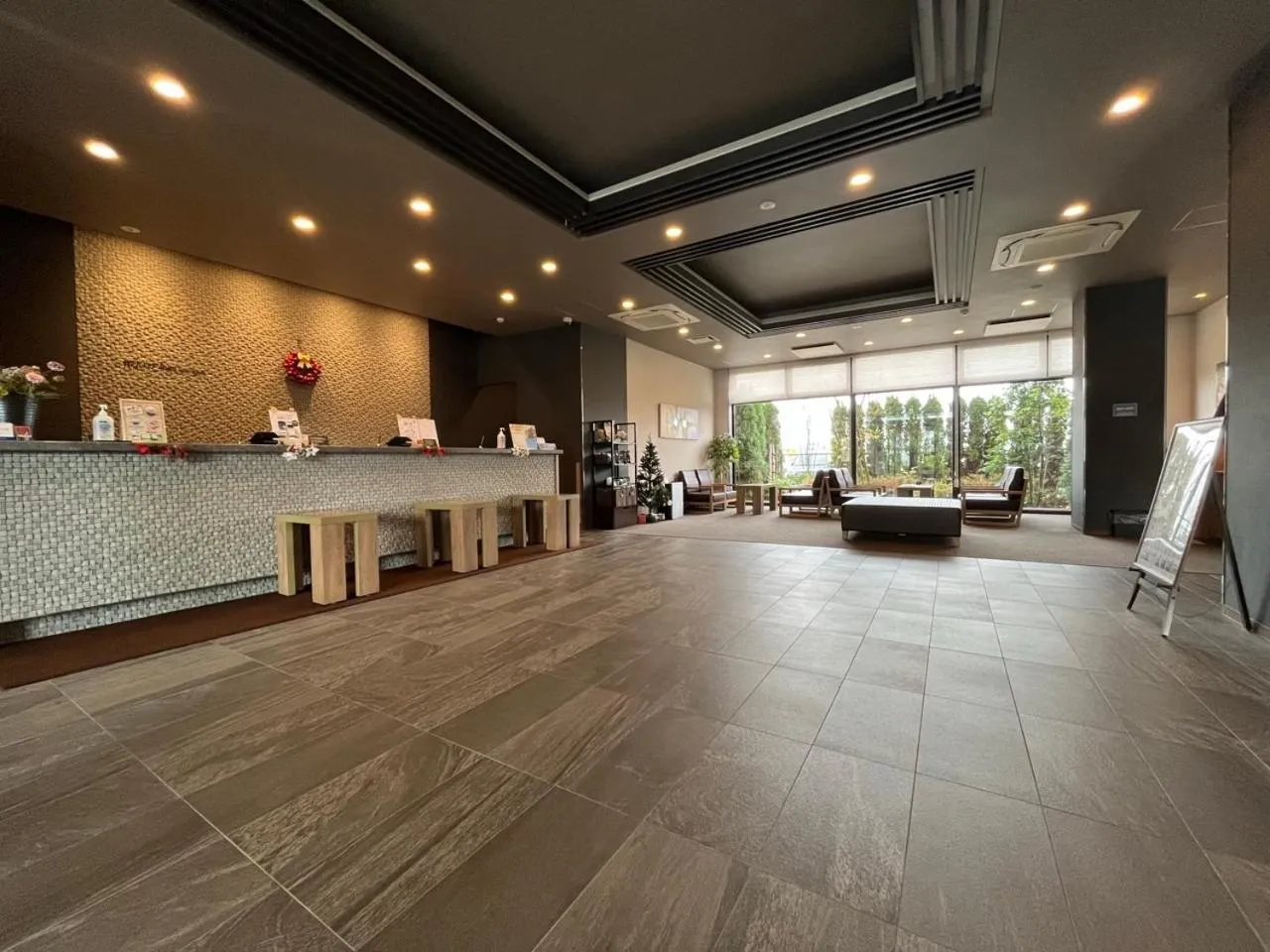 Lobby or reception in Hotel Route-Inn Takefu Inter