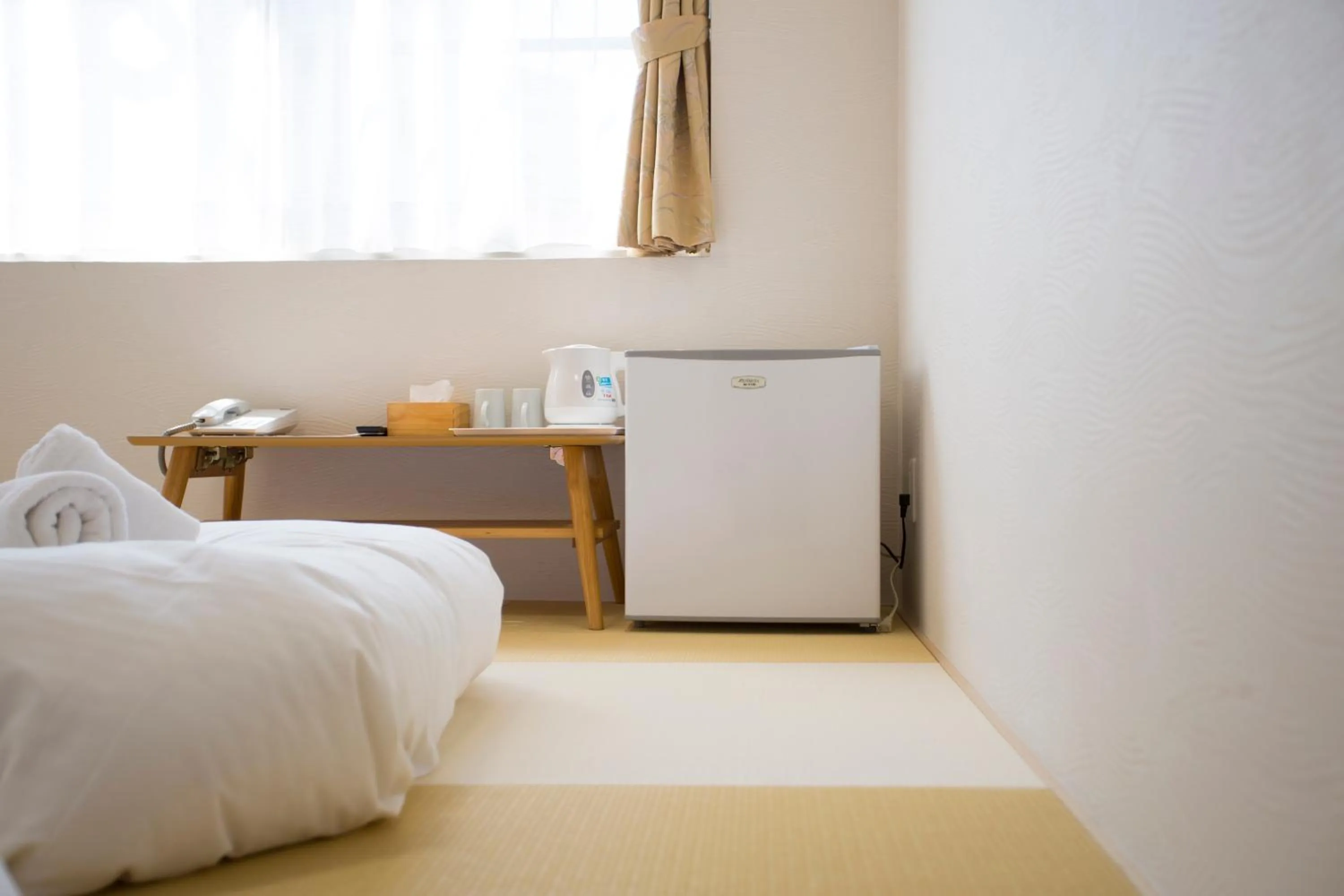 Photo of the whole room, Bed in Dotonbori Shinsaibashi Hotel