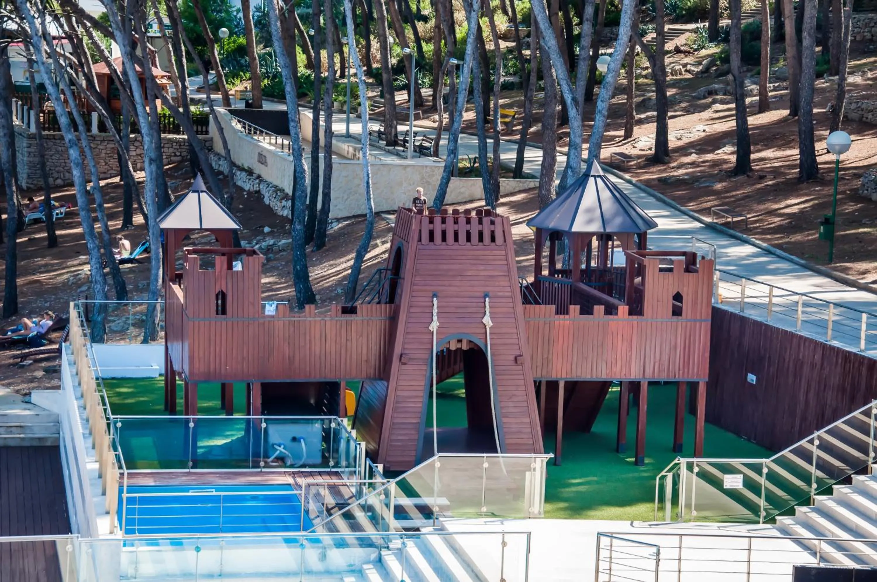 Children play ground in Hotel Agava