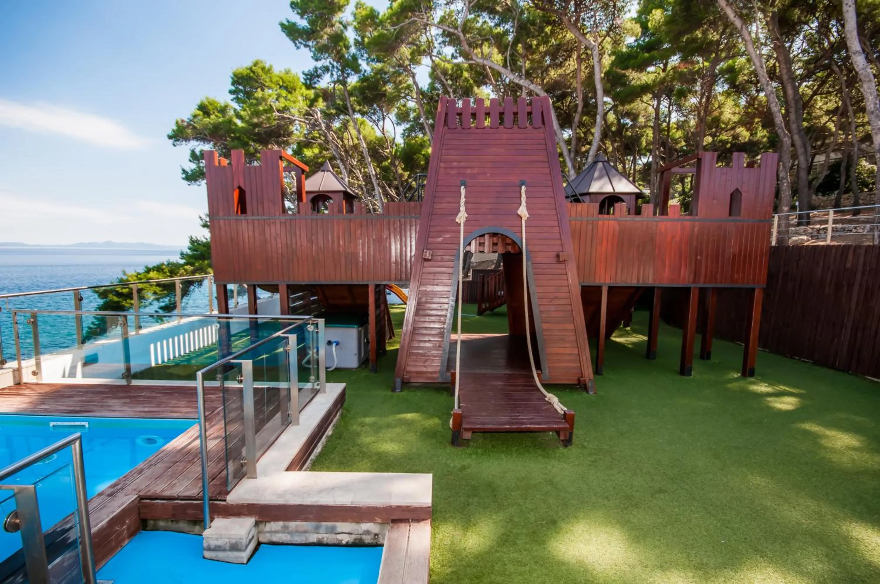 Children play ground in Hotel Agava