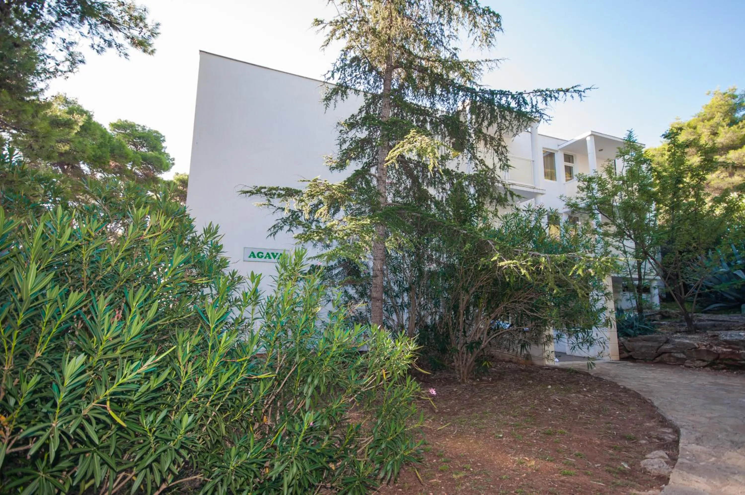 Facade/entrance in Hotel Agava