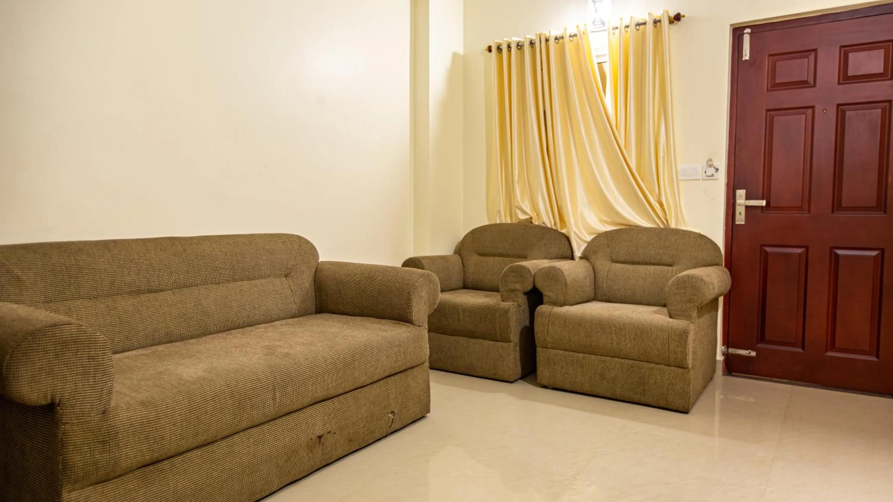 Living room in Woodside residency