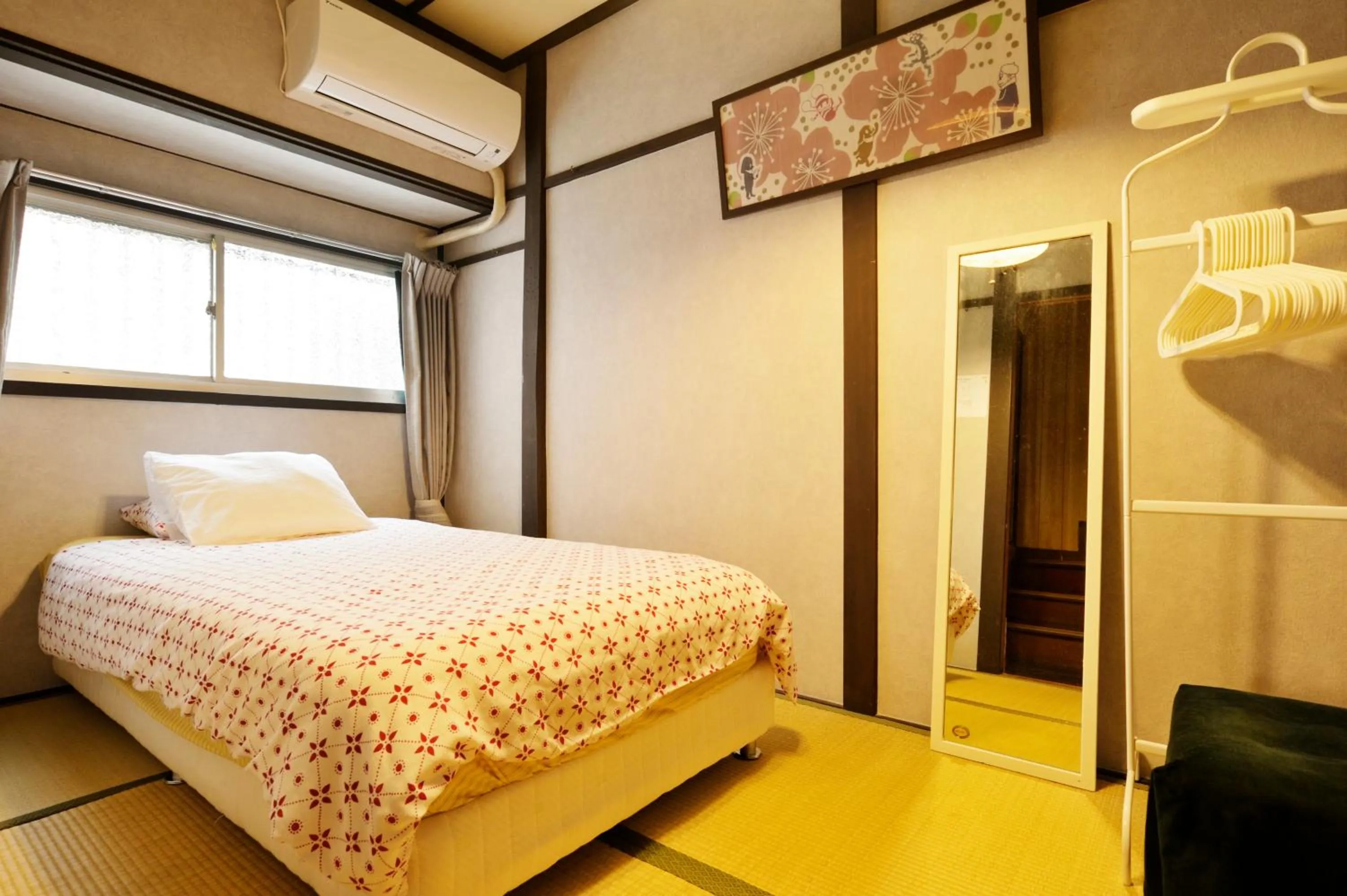 Bed in Konpeito House