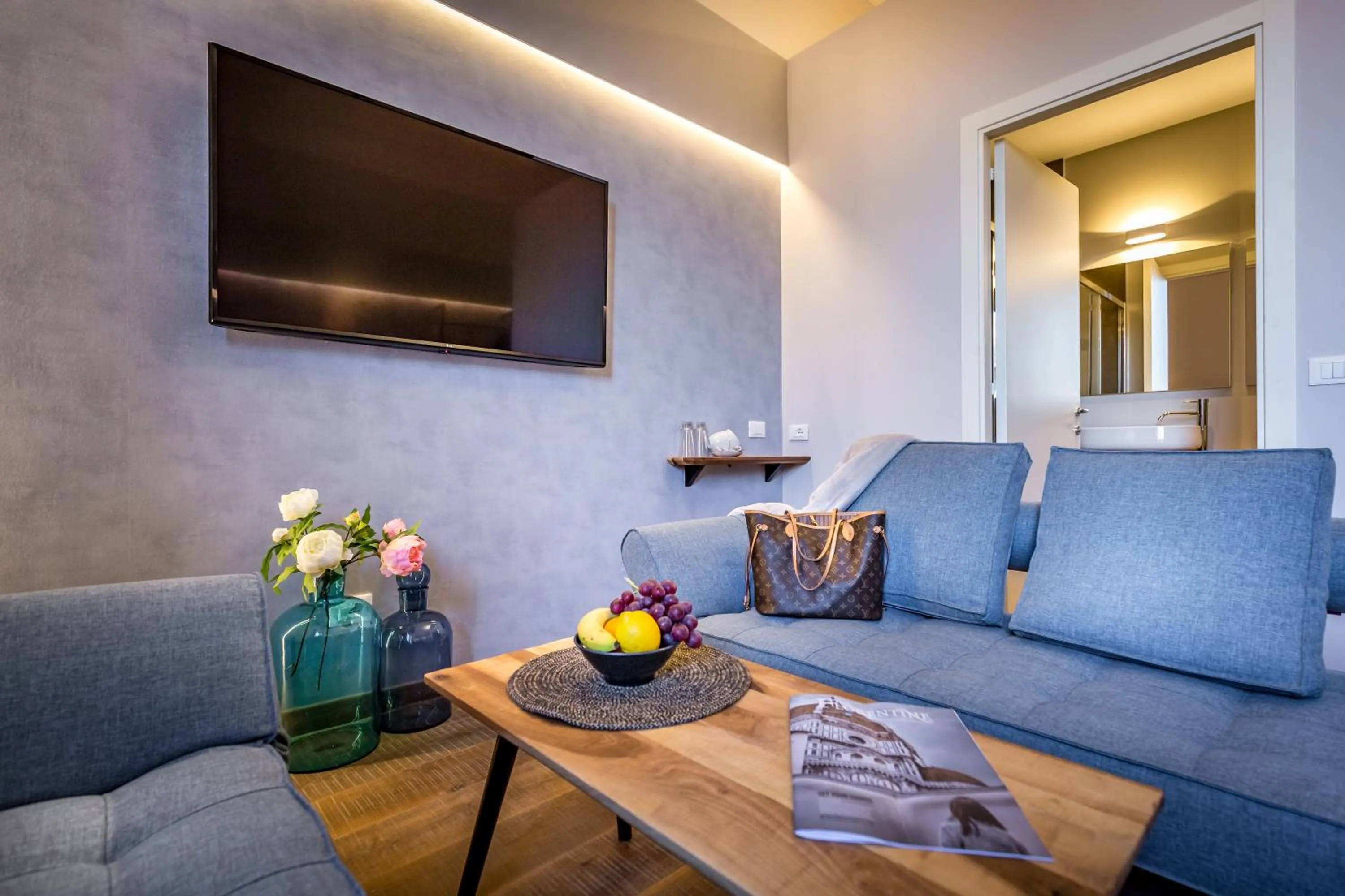 Seating area in Palazzo dei Conti Residenza d'Epoca