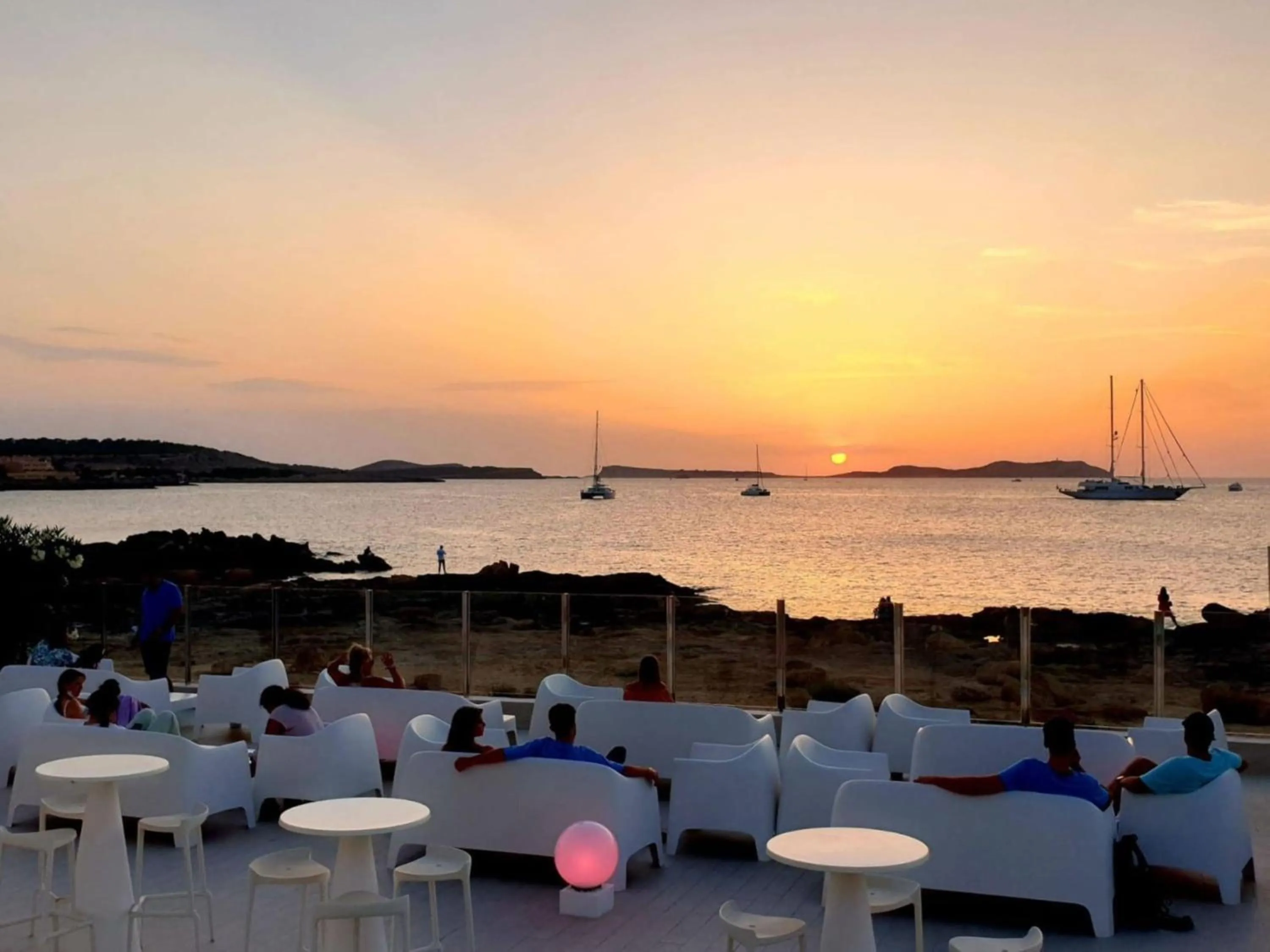 Sea view in Aparthotel Nereida