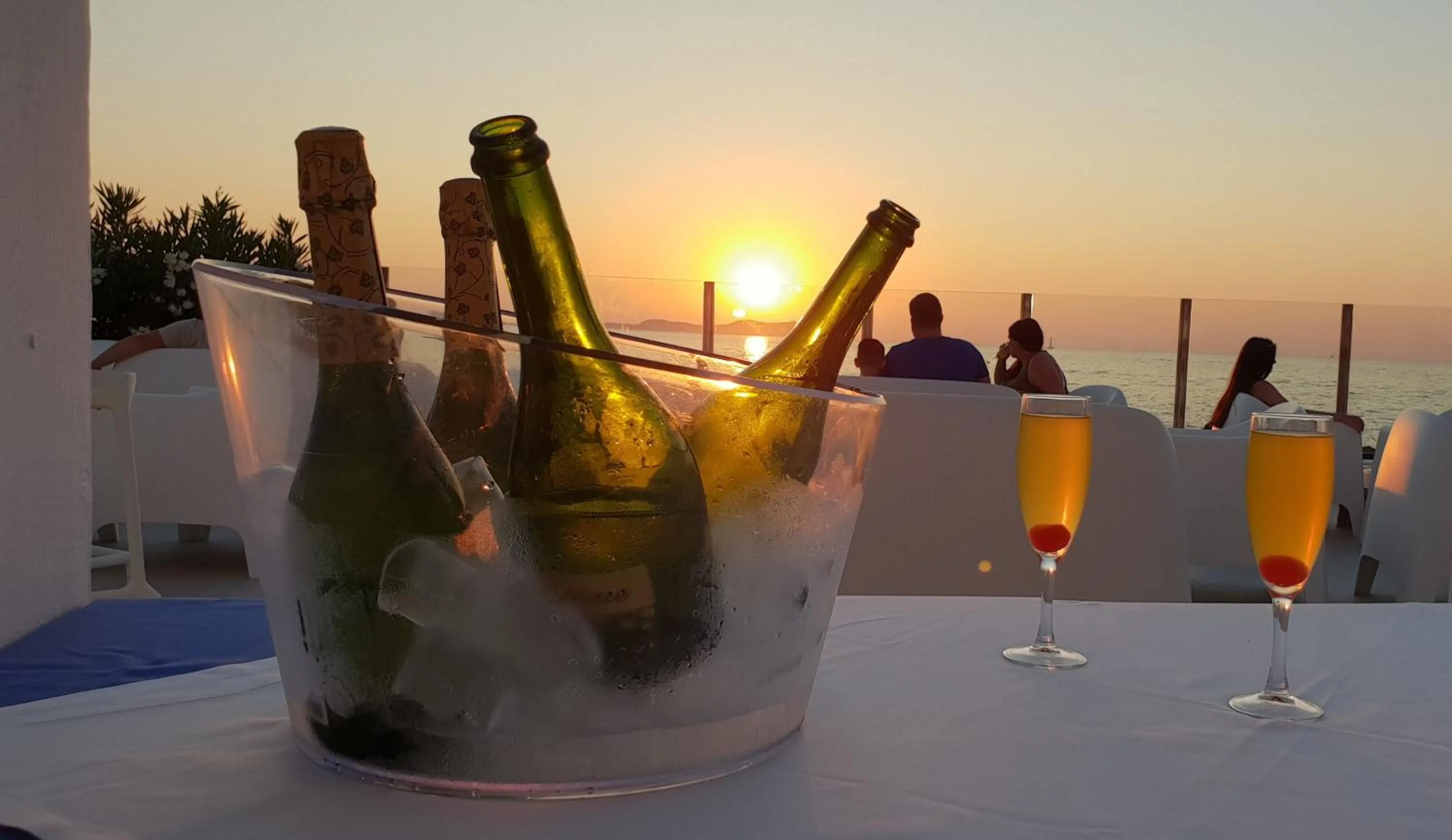 Sea view in Aparthotel Nereida