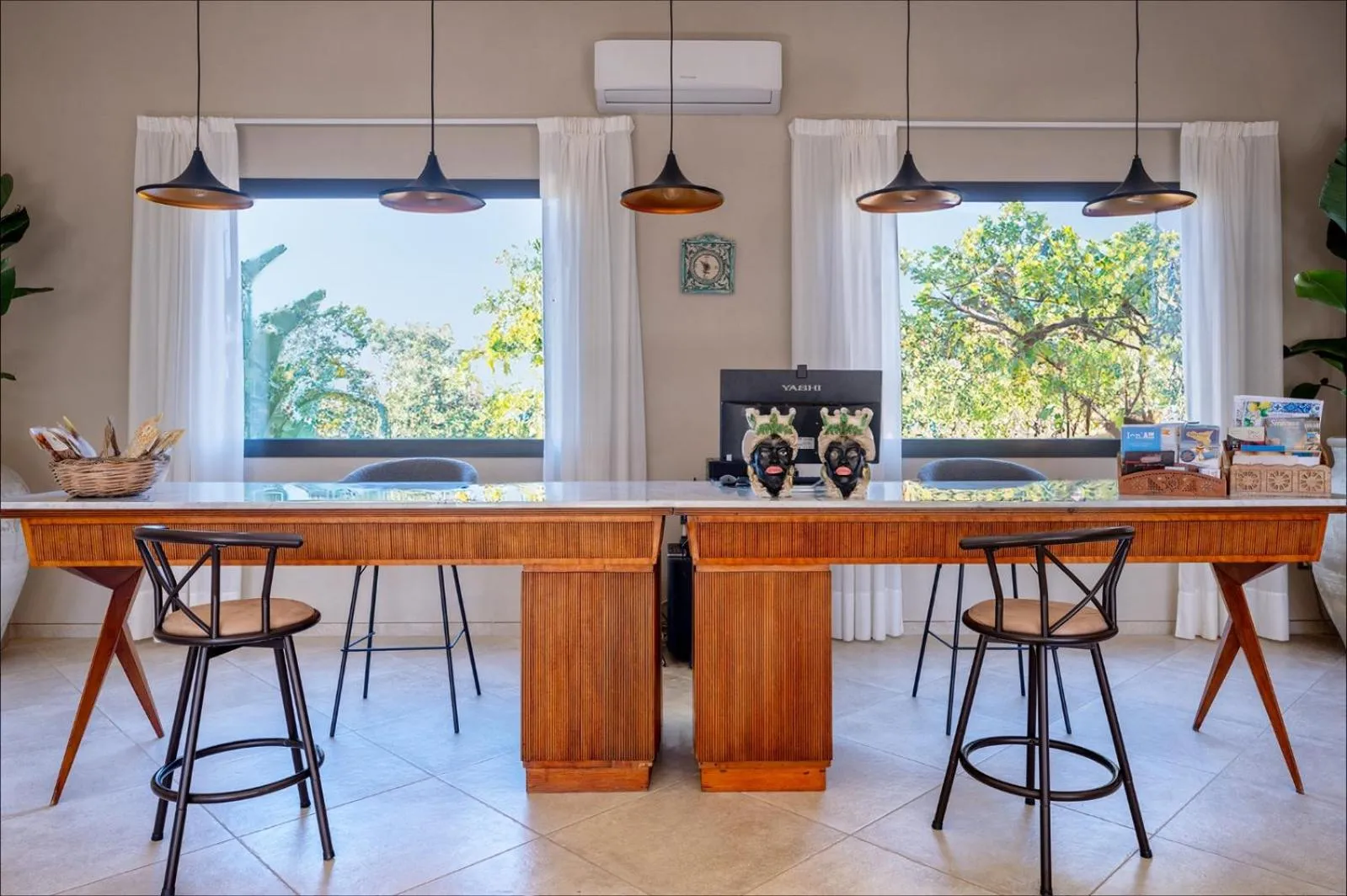 Lobby or reception in Villa Felicia