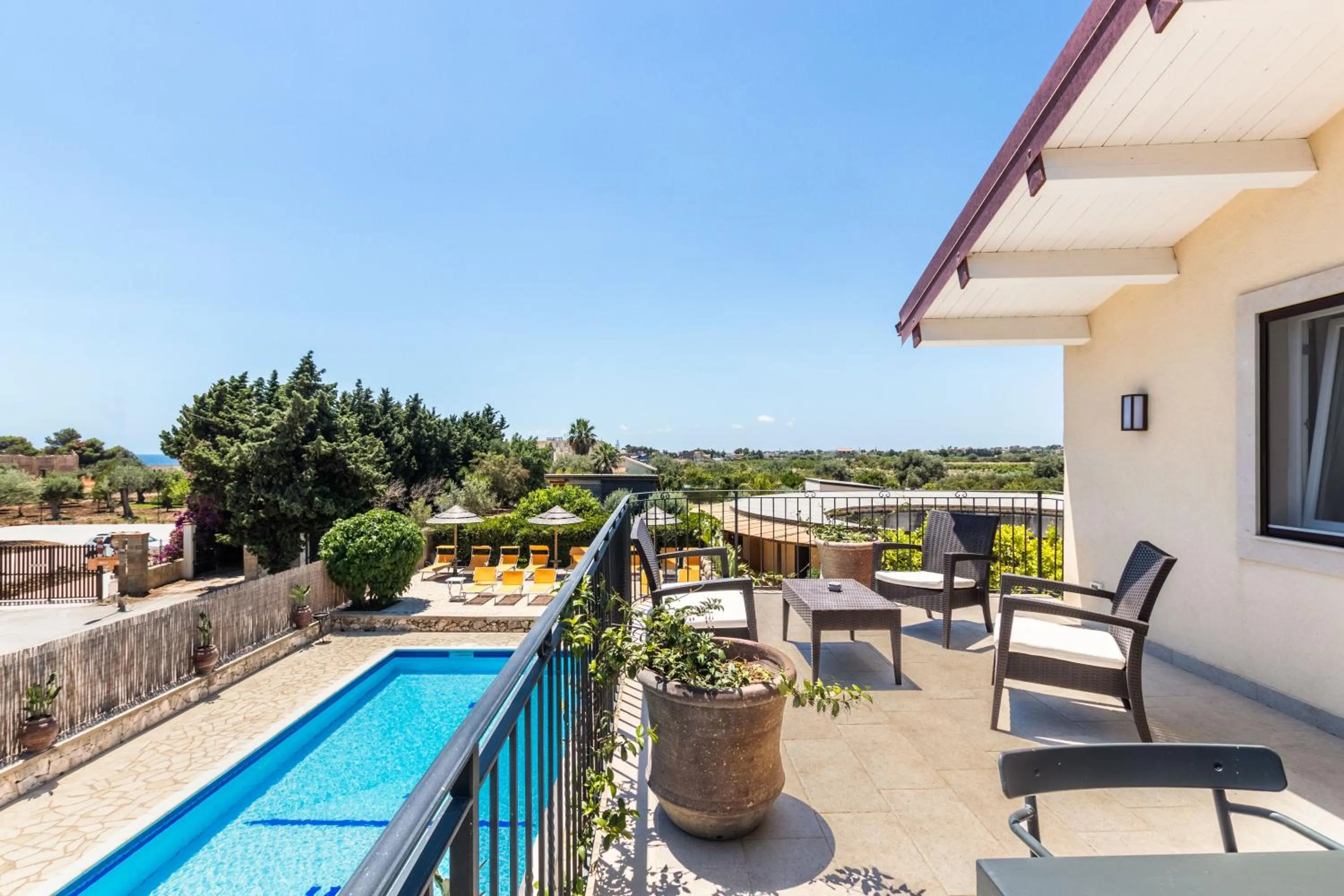 Balcony/Terrace in Villa Felicia