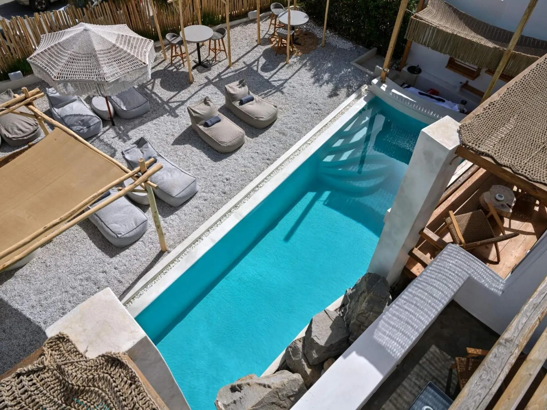 Swimming pool in Sandaya Luxury Suites