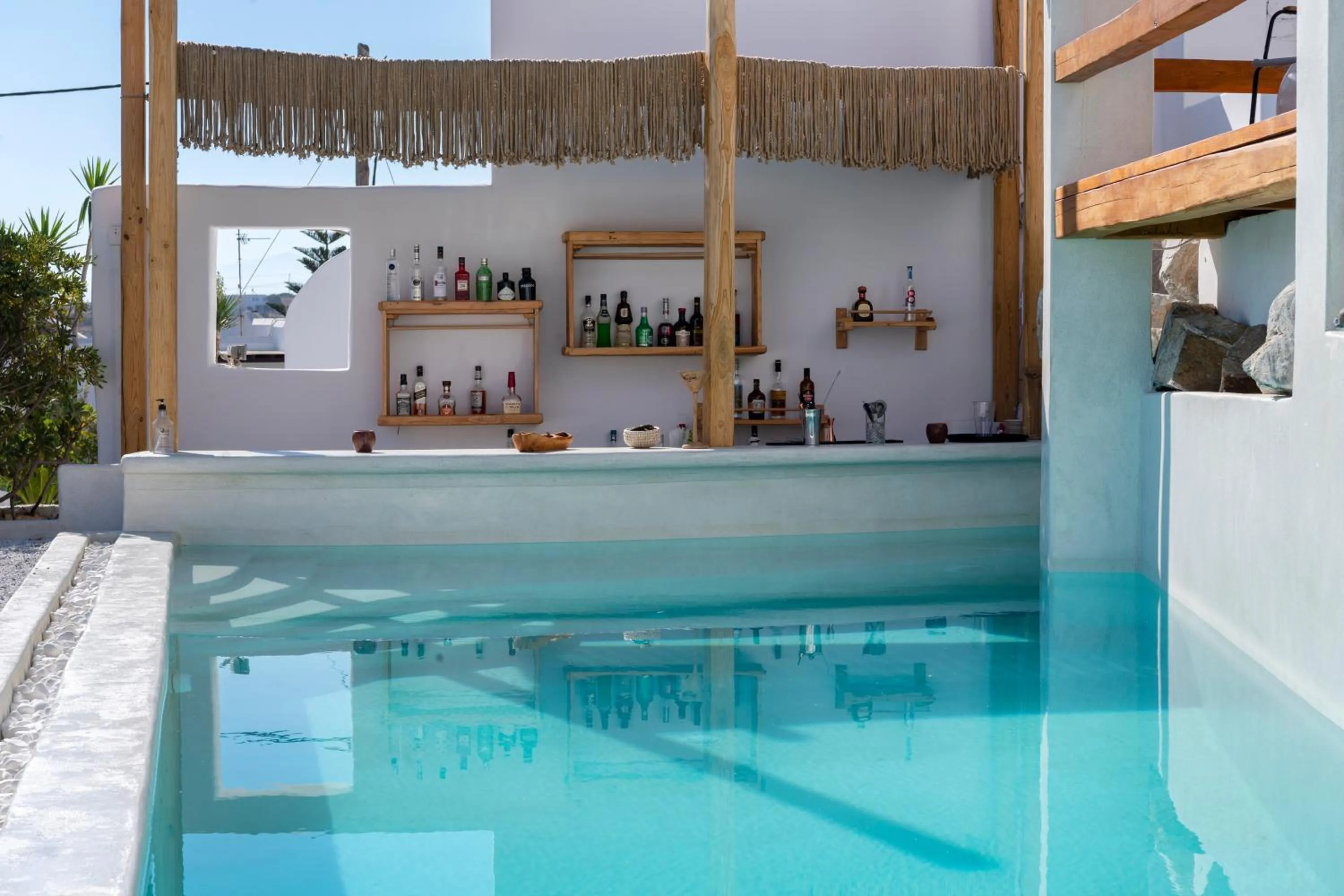 Pool view in Sandaya Luxury Suites