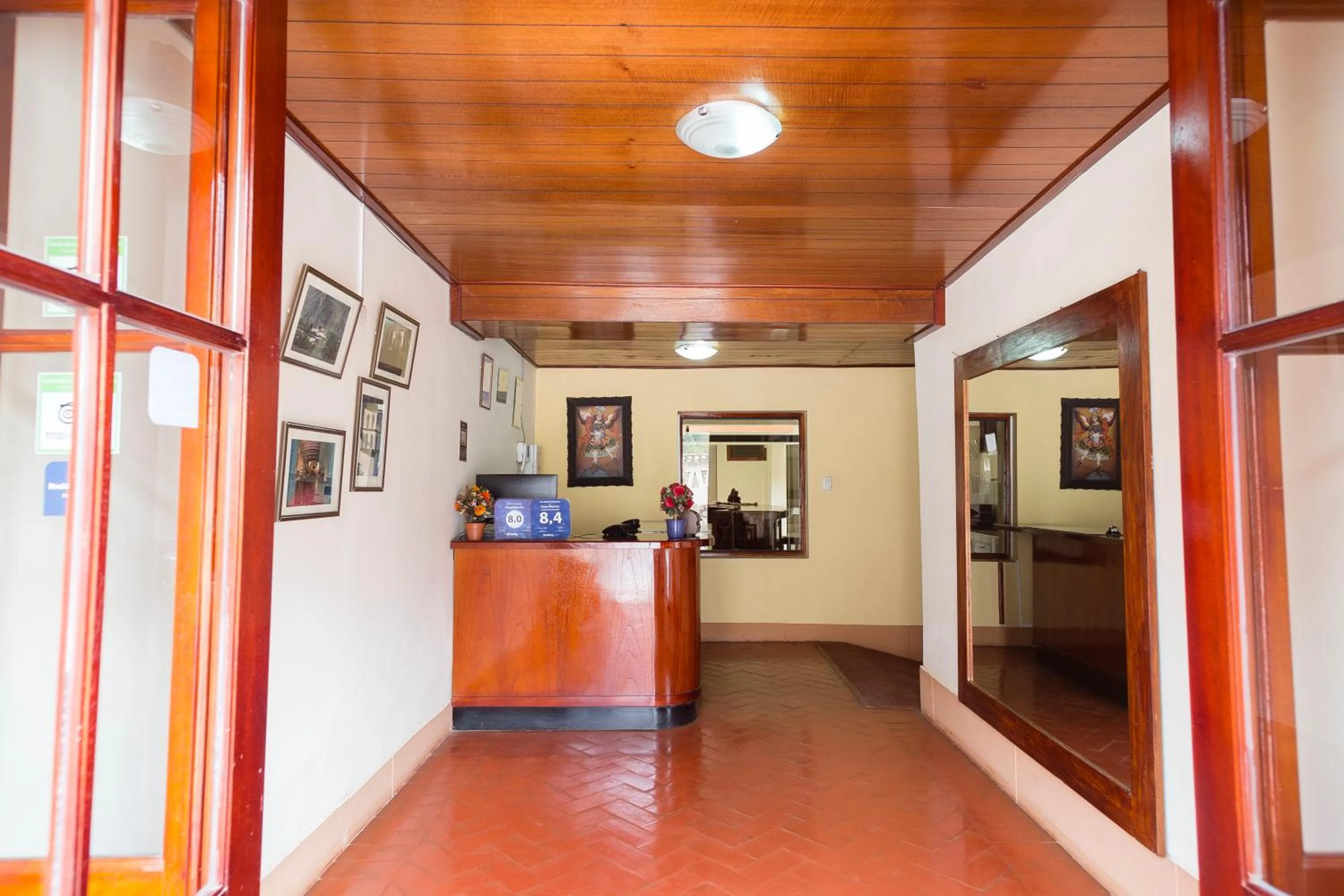 Lobby or reception in Yucay Plaza Inn