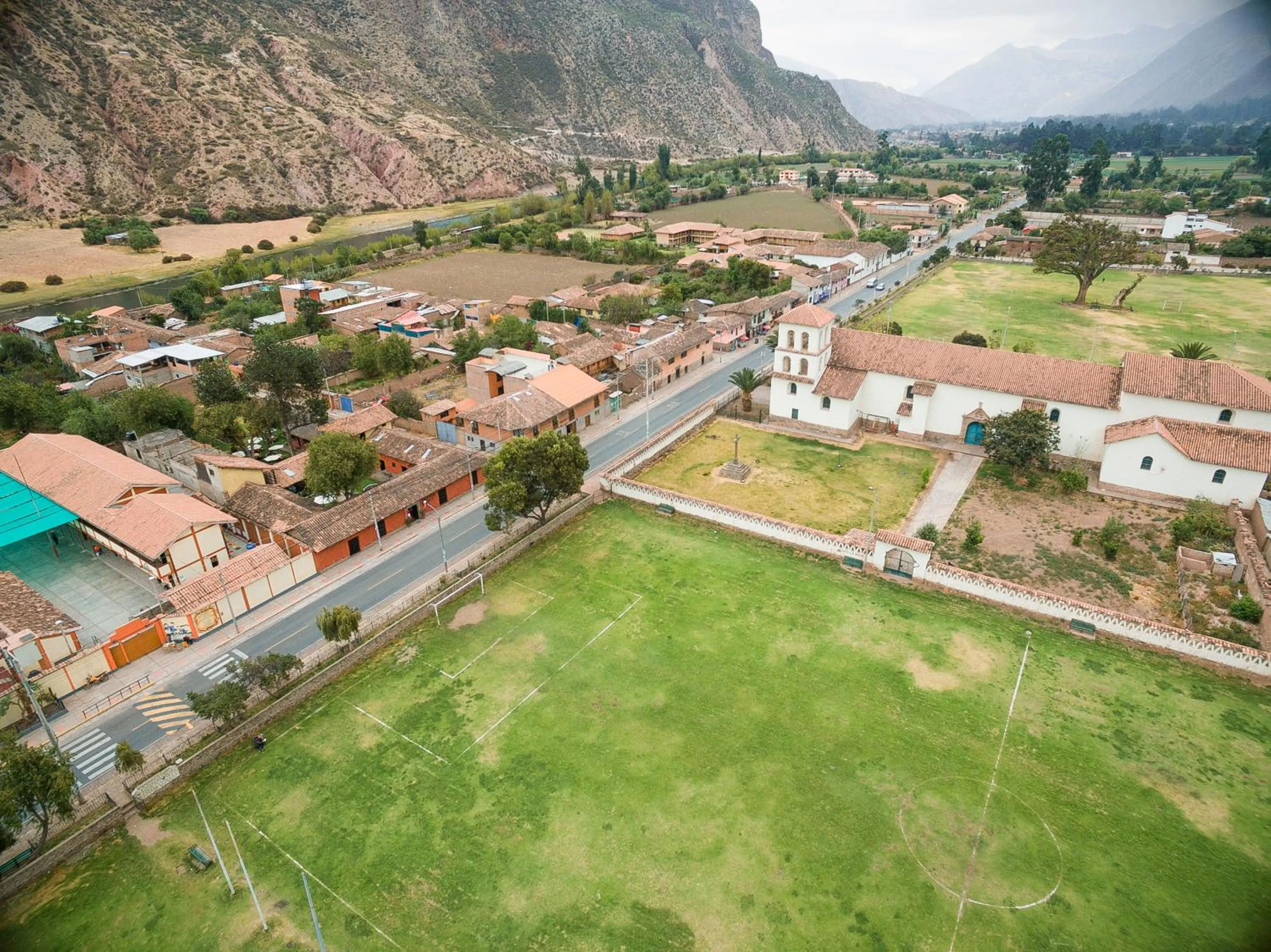 Natural landscape in Yucay Plaza Inn