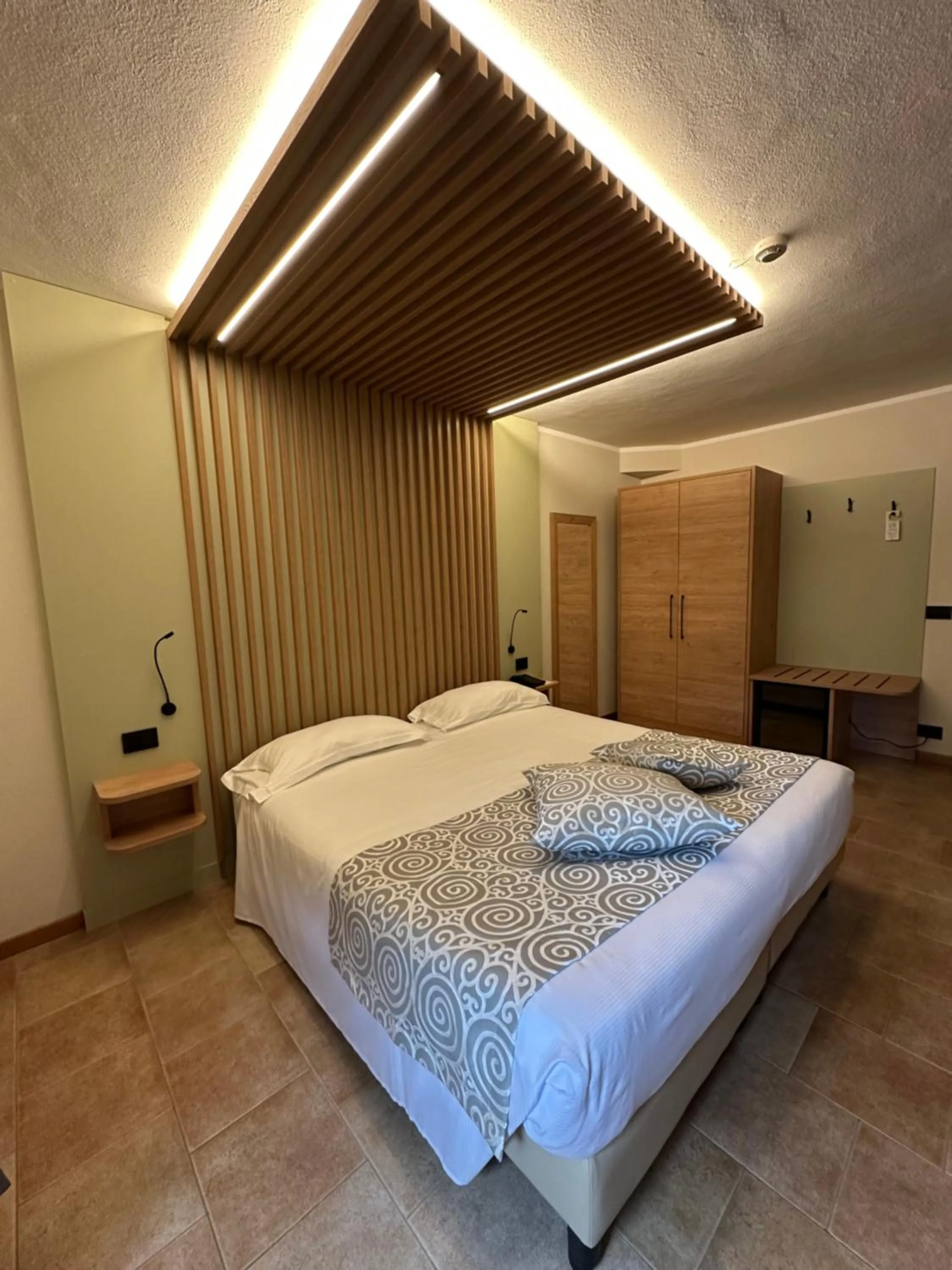 Bedroom, Bed in Hotel Centrale