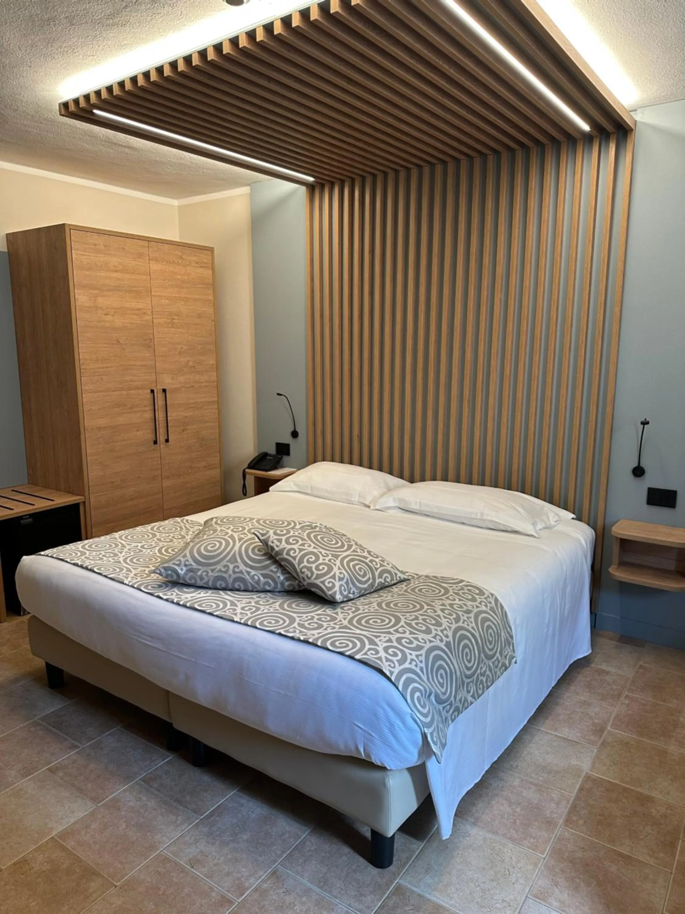 Bedroom, Bed in Hotel Centrale