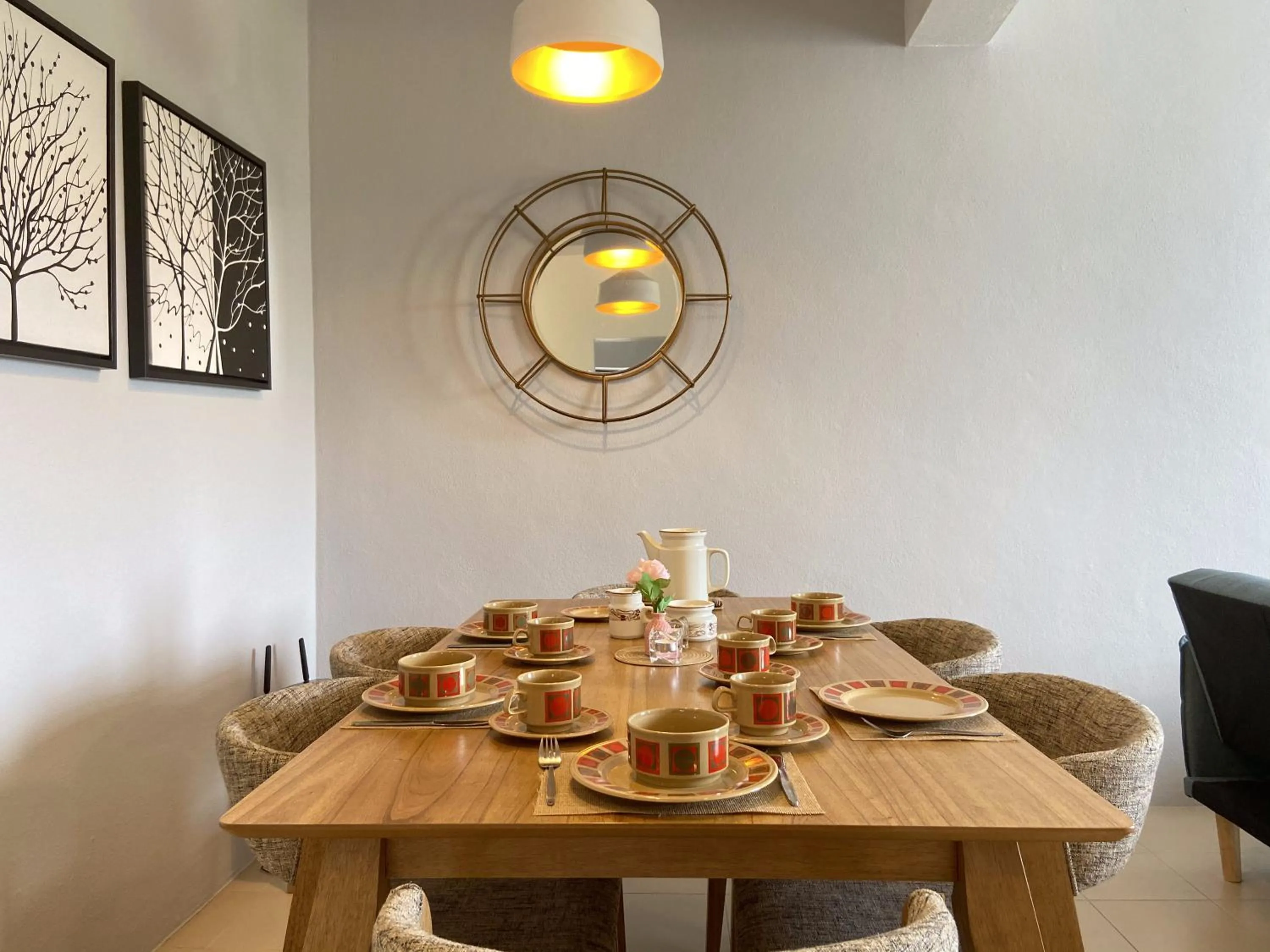 Dining area in Arcadia Penang by Plush