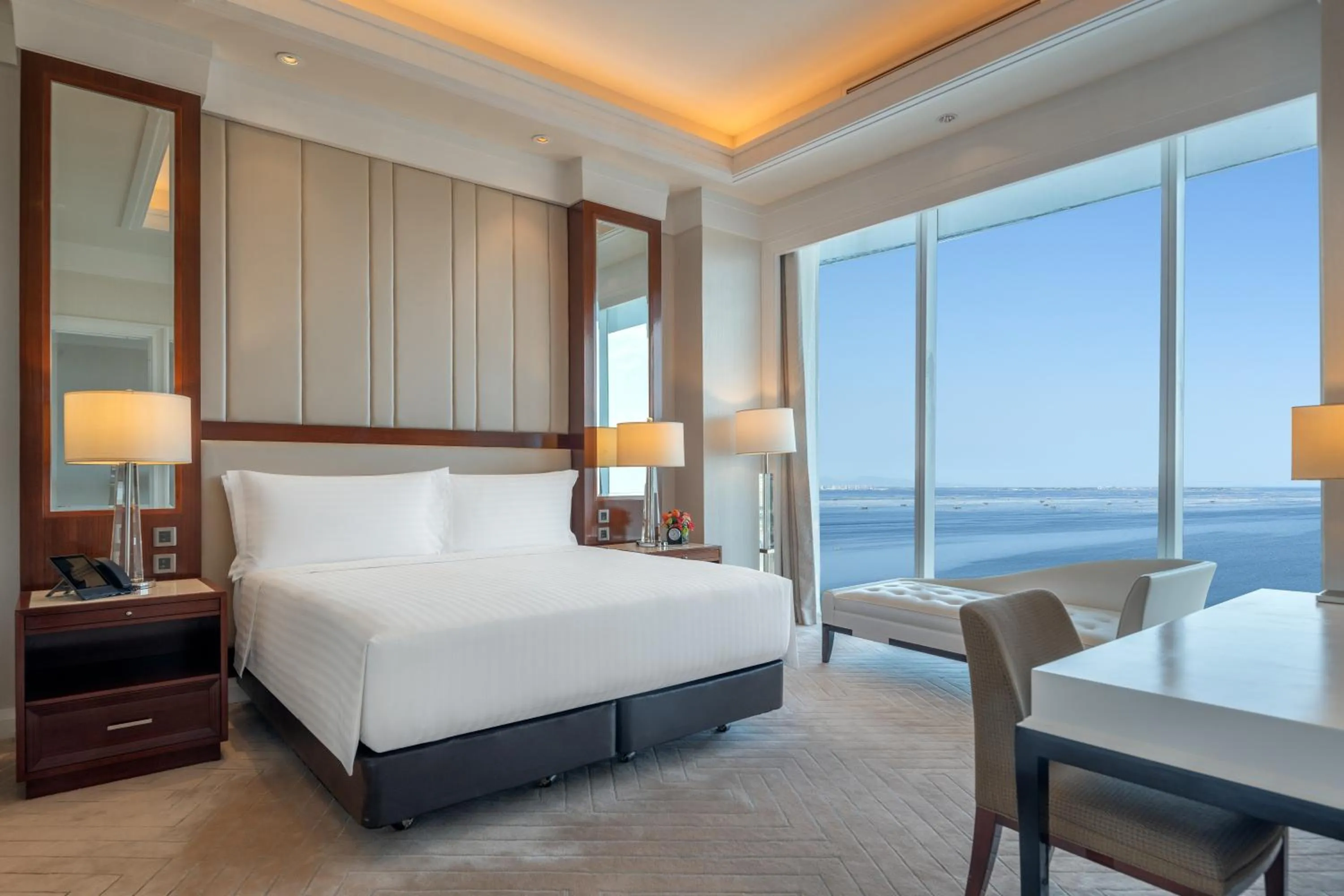 Bed in Solaire Resort Entertainment City