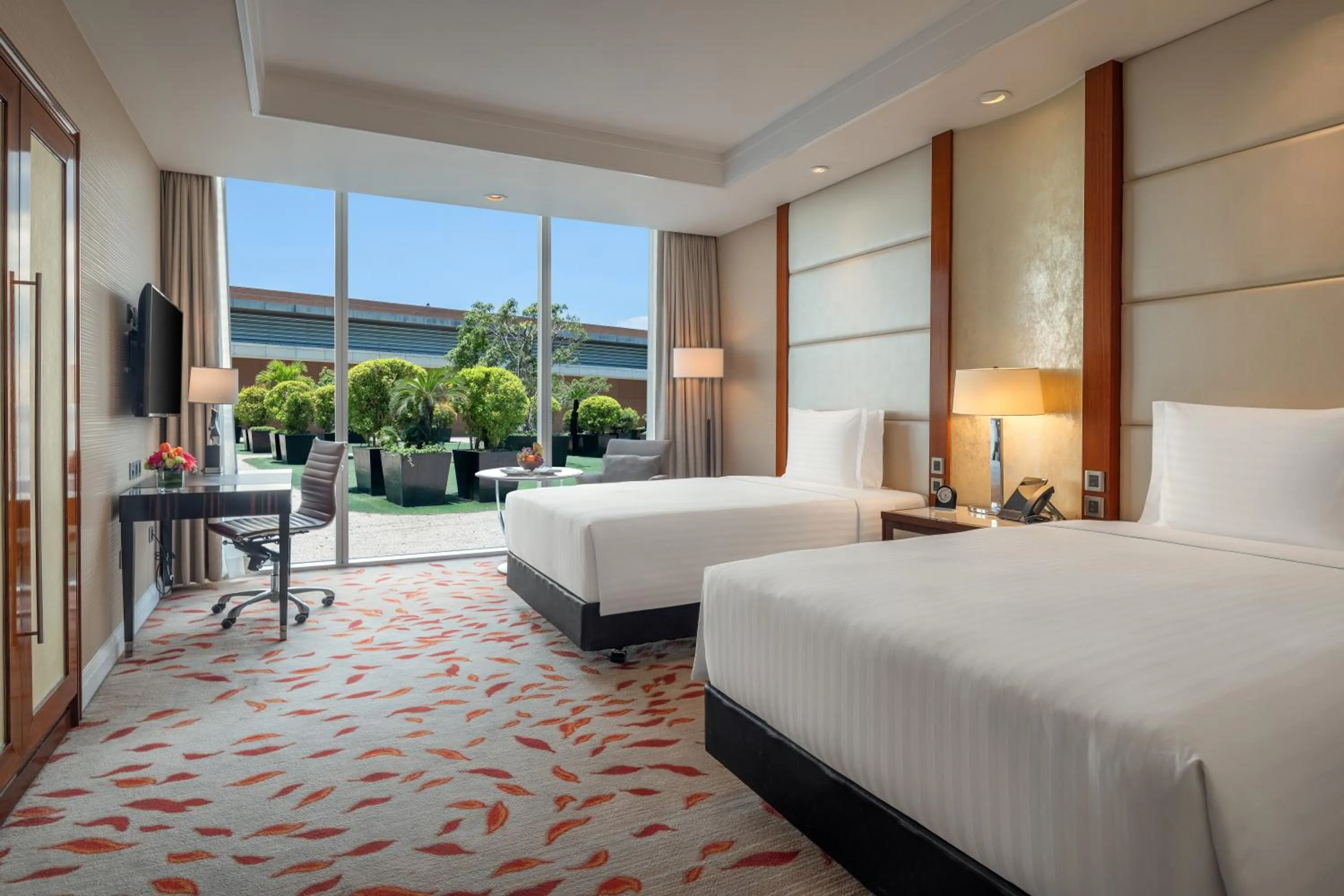 Bed in Solaire Resort Entertainment City