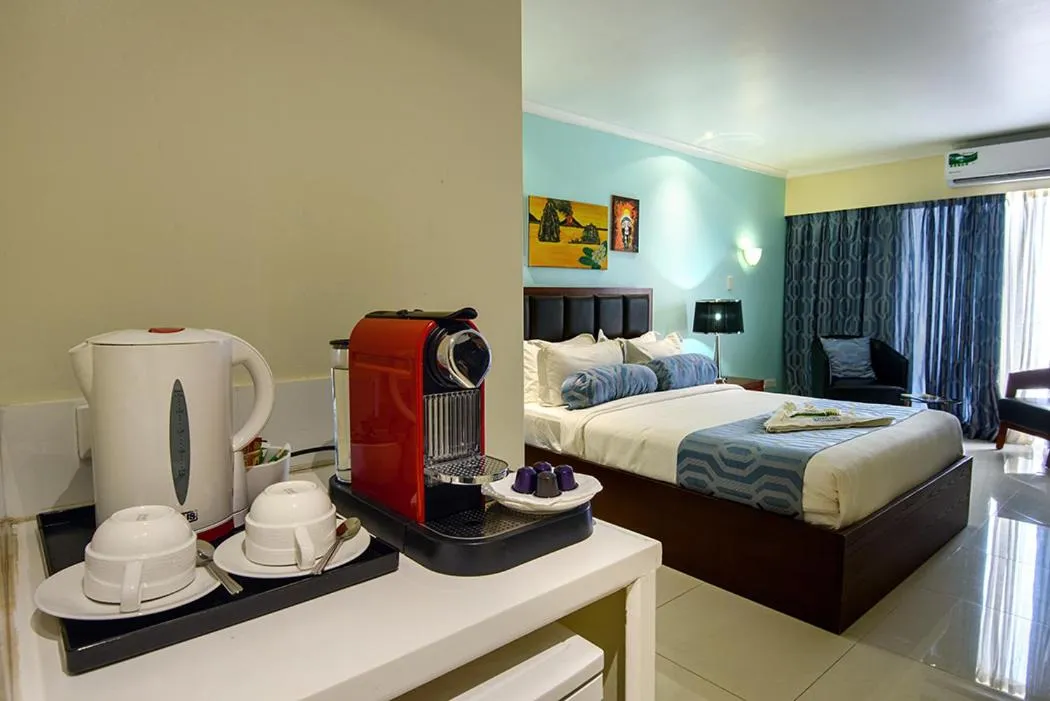 Bed in Gazelle International Hotel