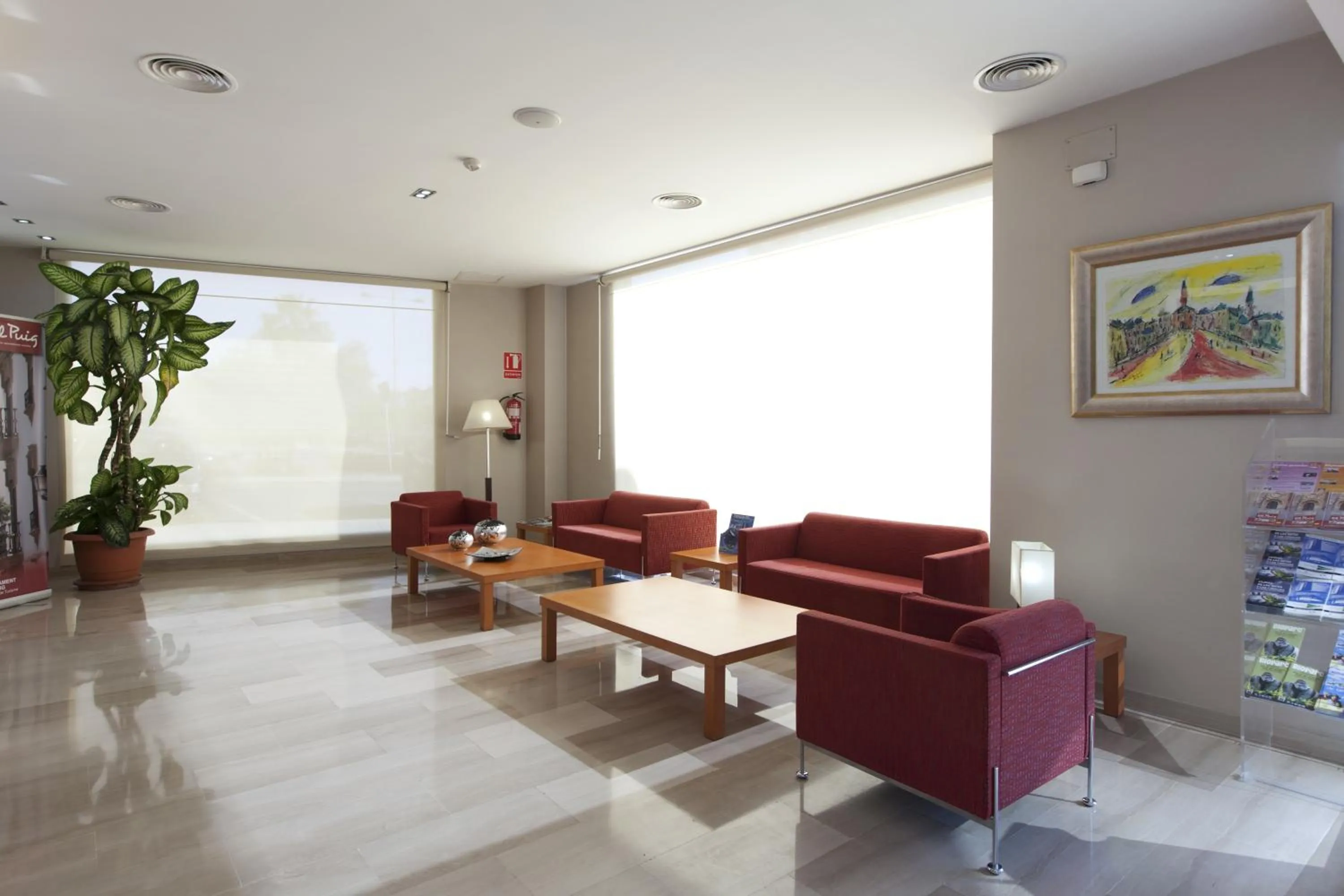 Lobby or reception in Hotel Olympia Ronda II