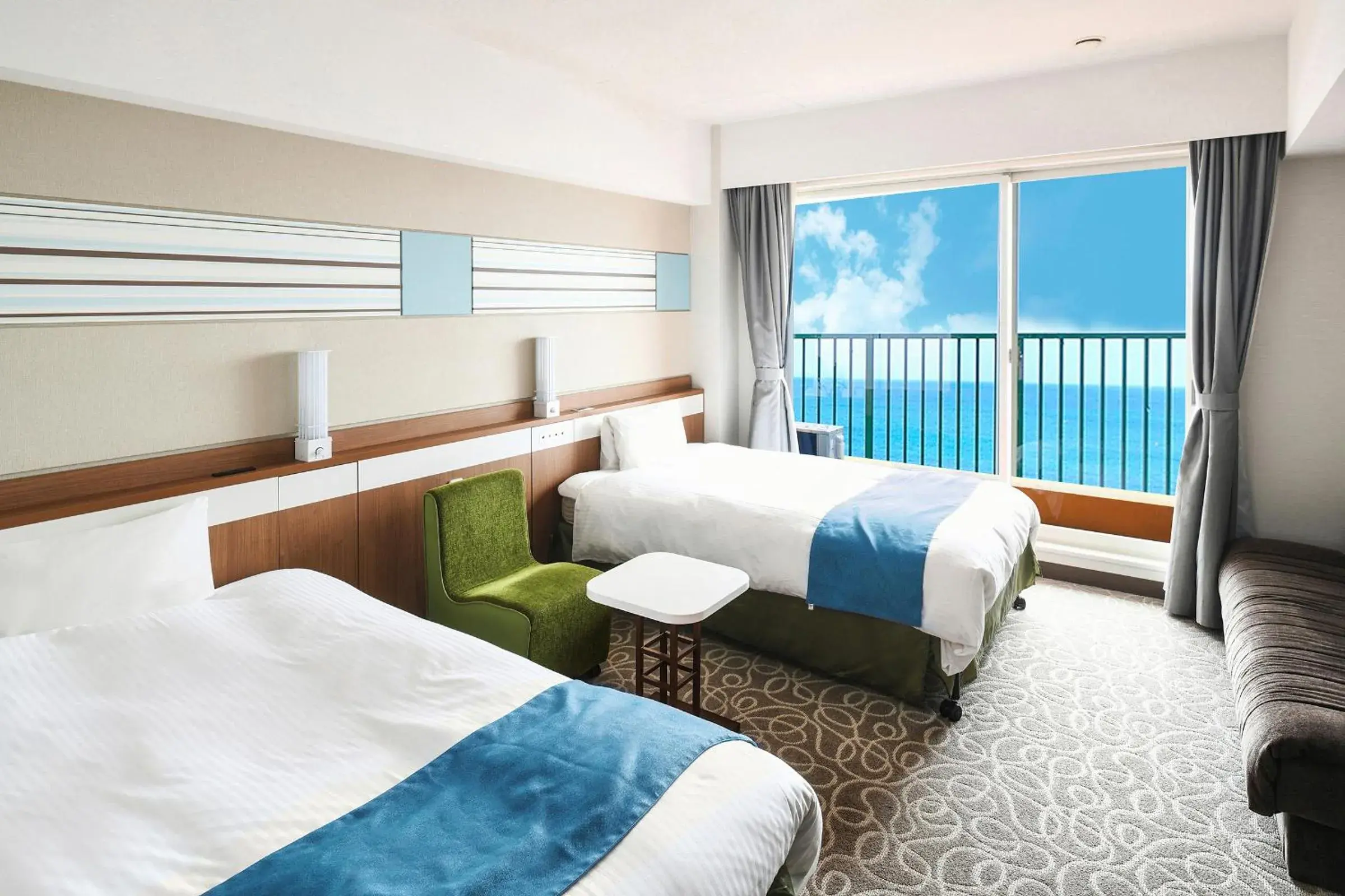 Ocean Front Room - Annex (5th-8th Floor) in Vessel Hotel Campana Okinawa Ocean Front Room - Annex (5th-8th Floor) in Vessel Hotel Campana Okinawa