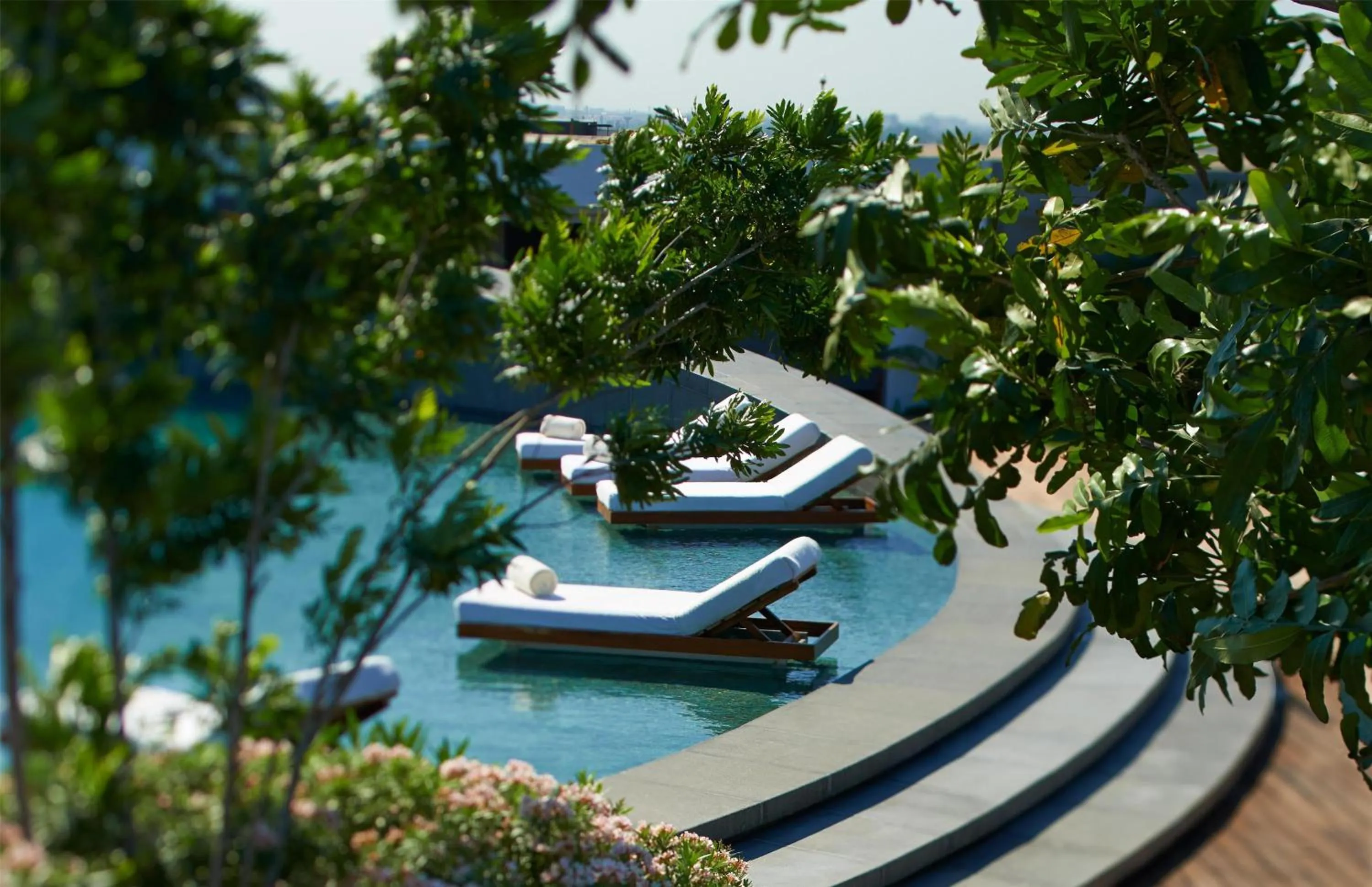 Swimming pool in Park Hyatt Chennai
