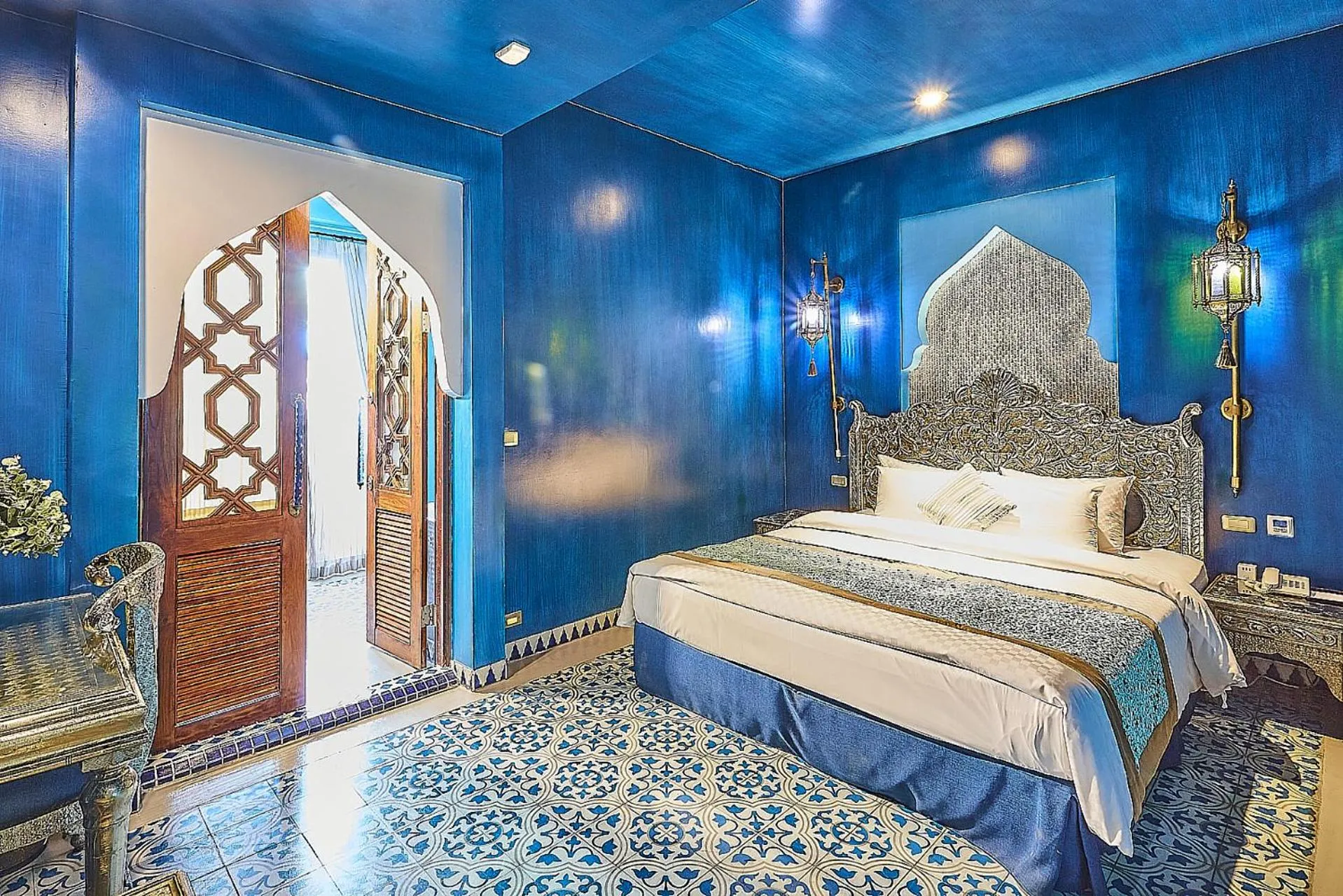 Bed in Kenting Amanda Hotel