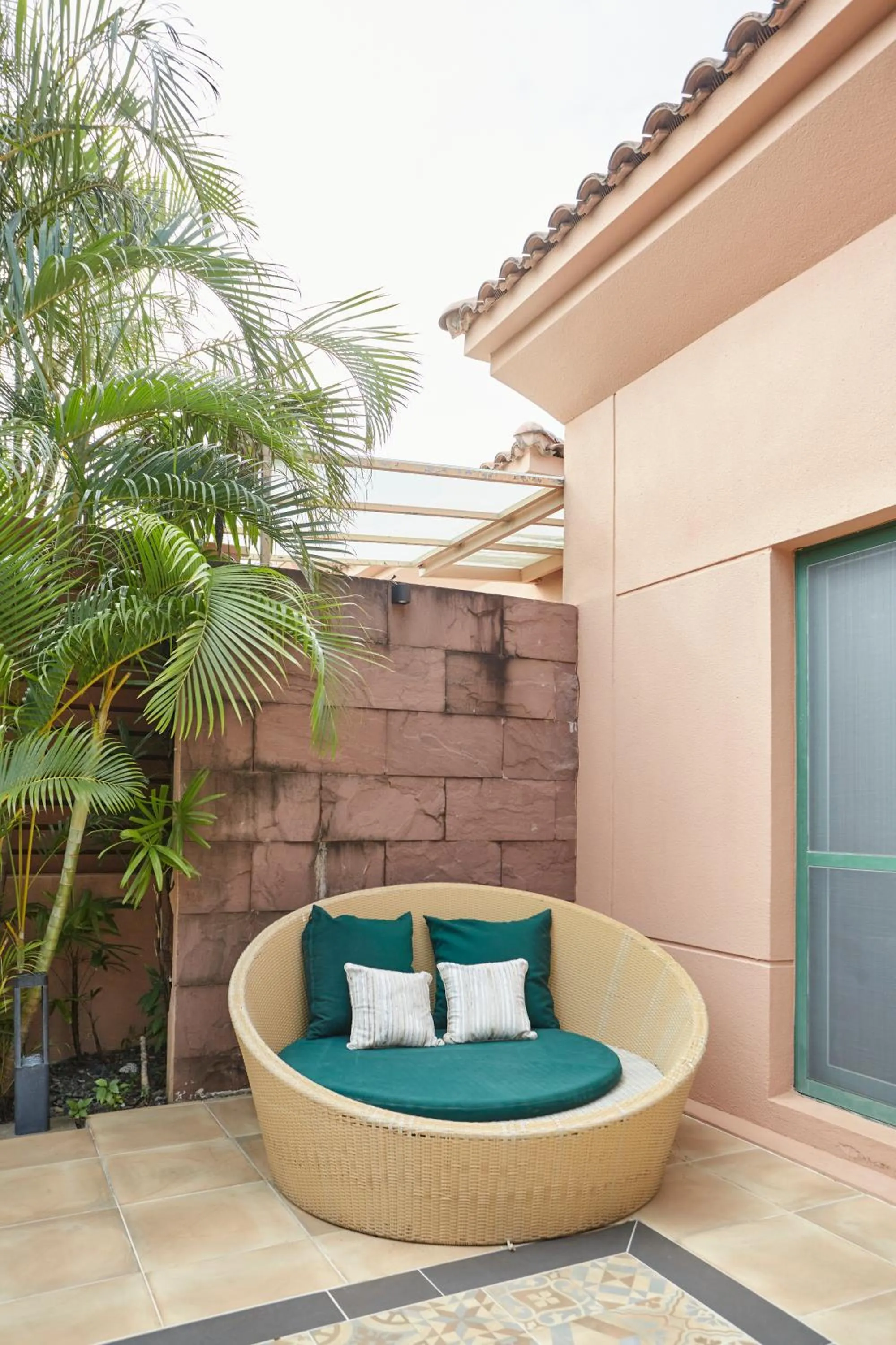 Patio in Kenting Amanda Hotel