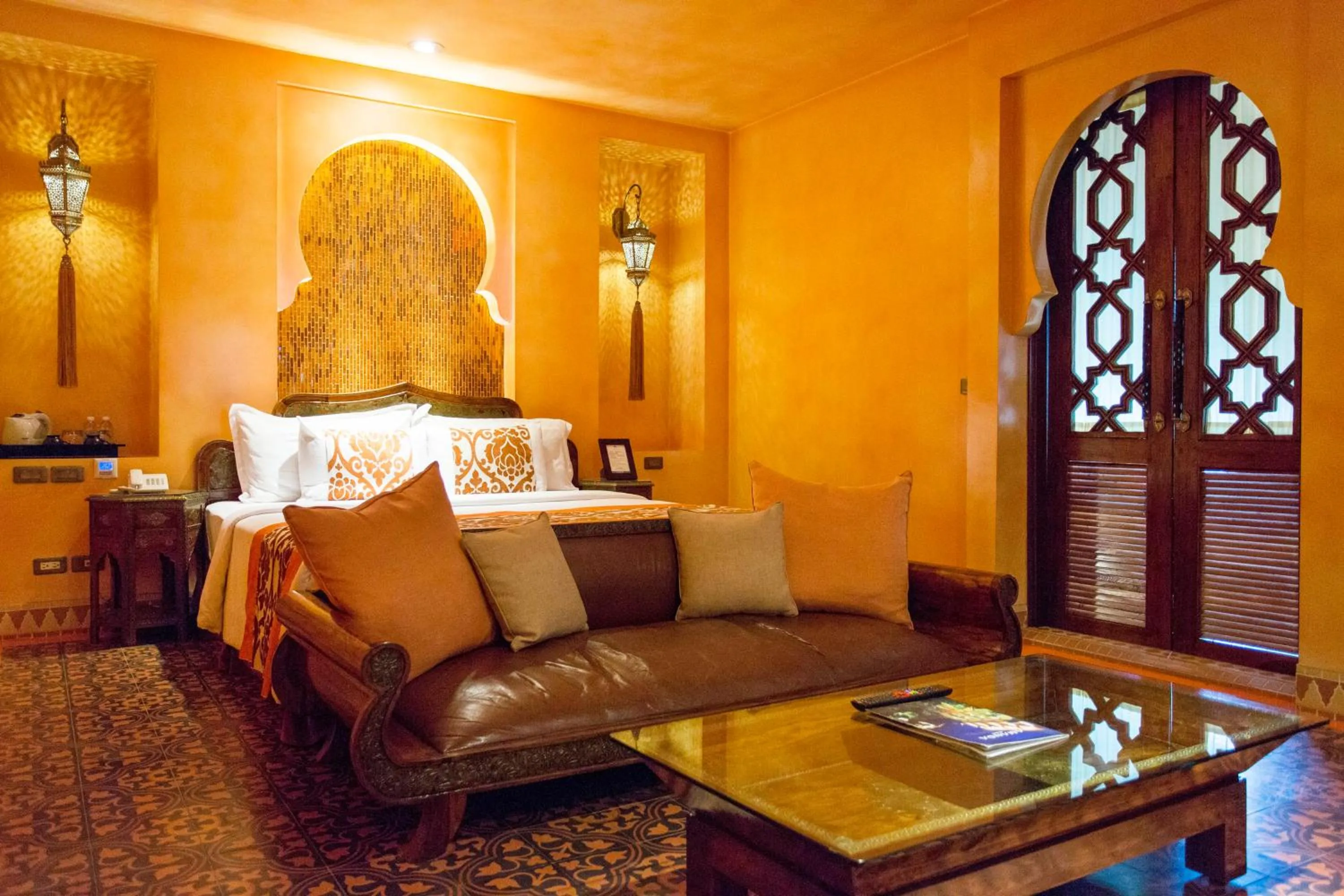 Bed in Kenting Amanda Hotel