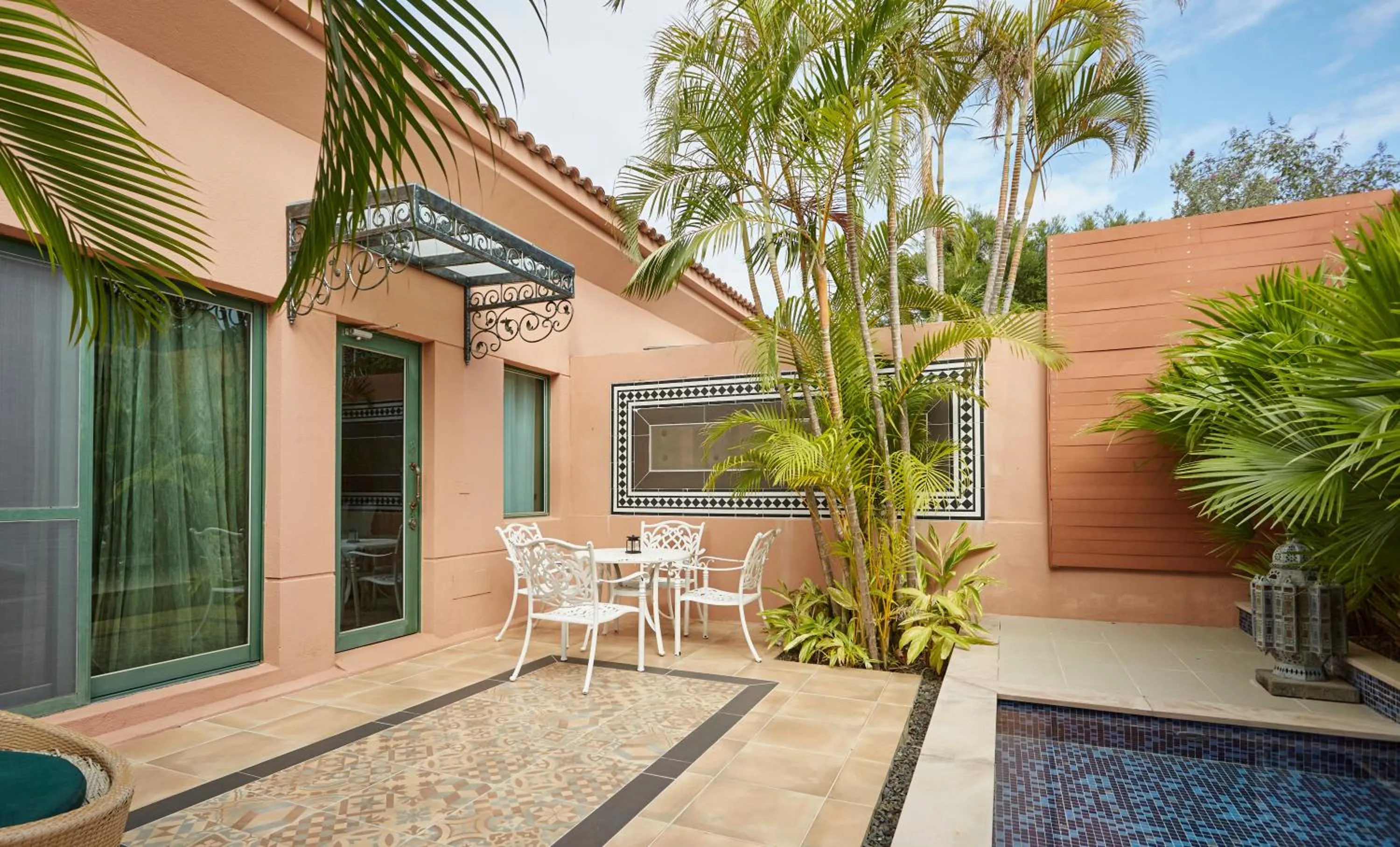 Patio in Kenting Amanda Hotel