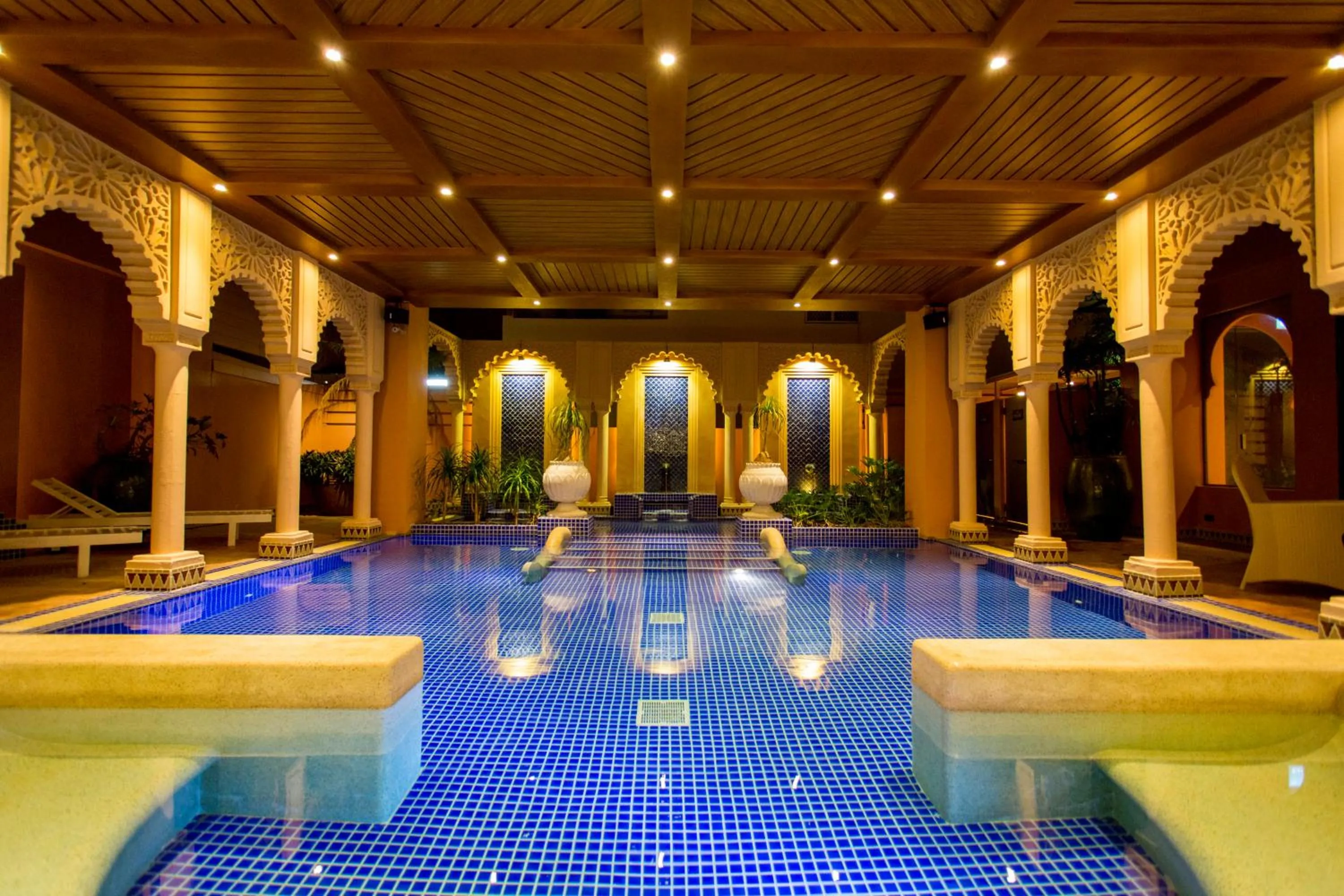 Pool view in Kenting Amanda Hotel