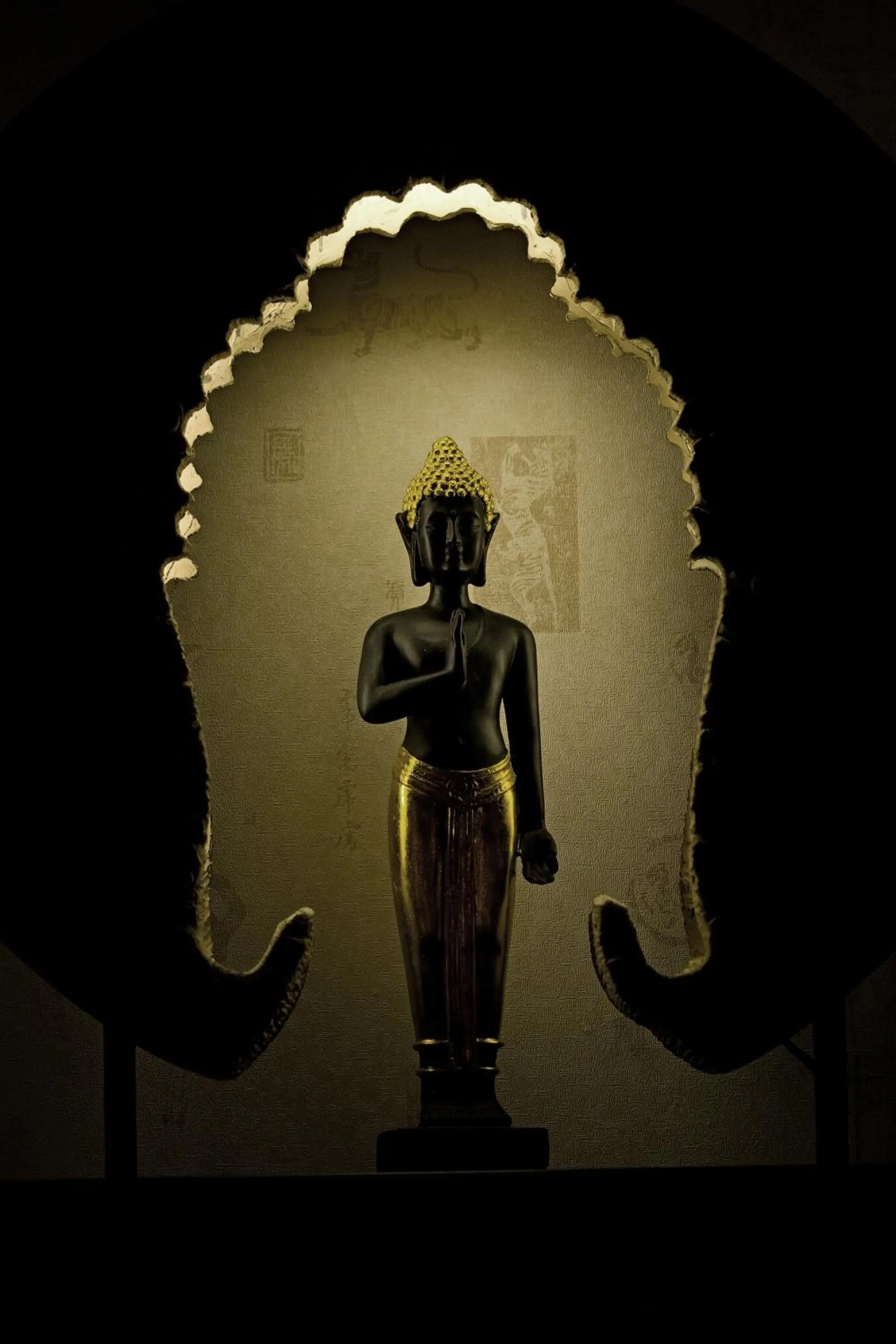 Decorative detail in JP Chennai Hotel