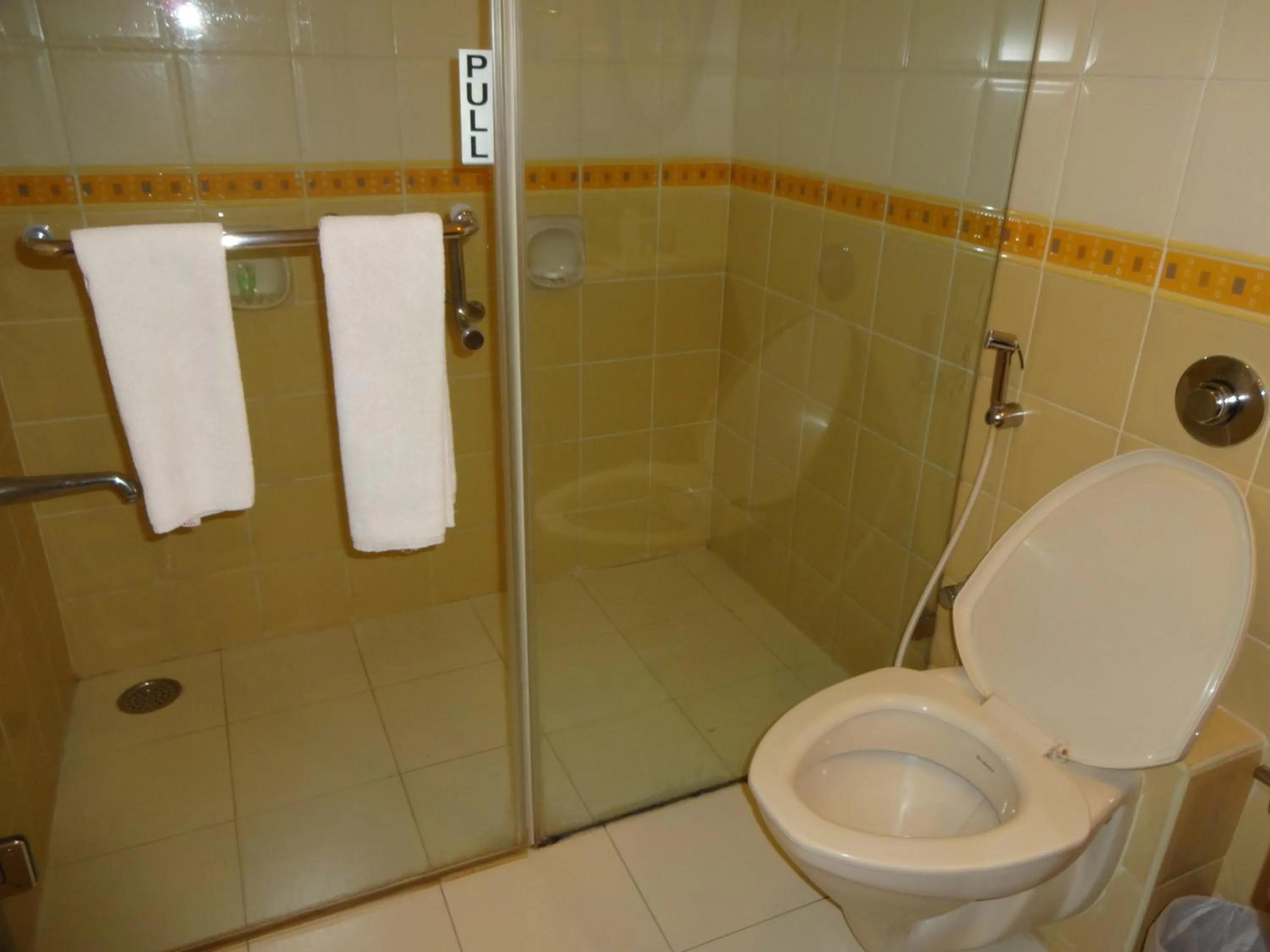 Bathroom in JP Chennai Hotel