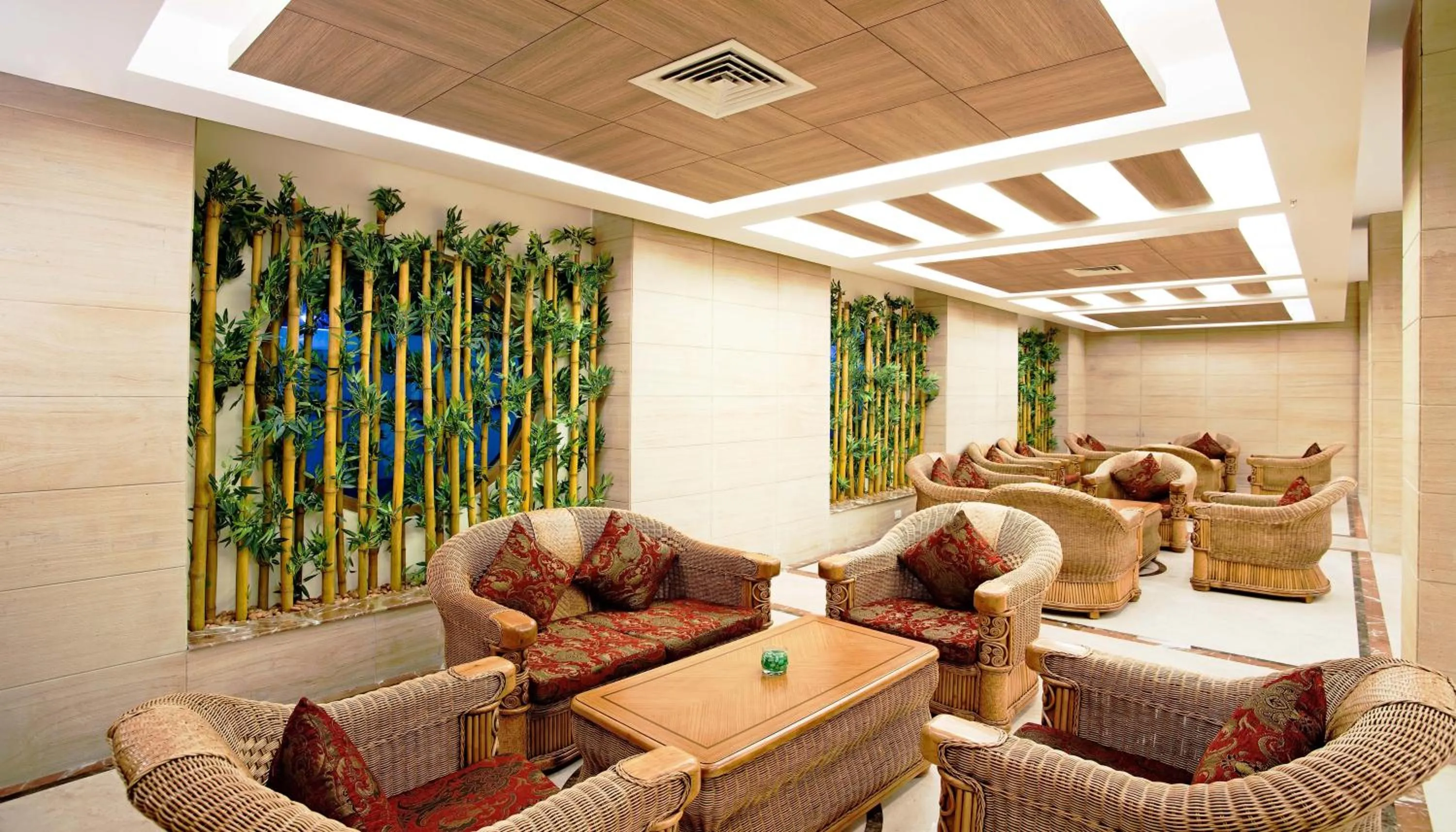 Communal lounge/ TV room in JP Chennai Hotel