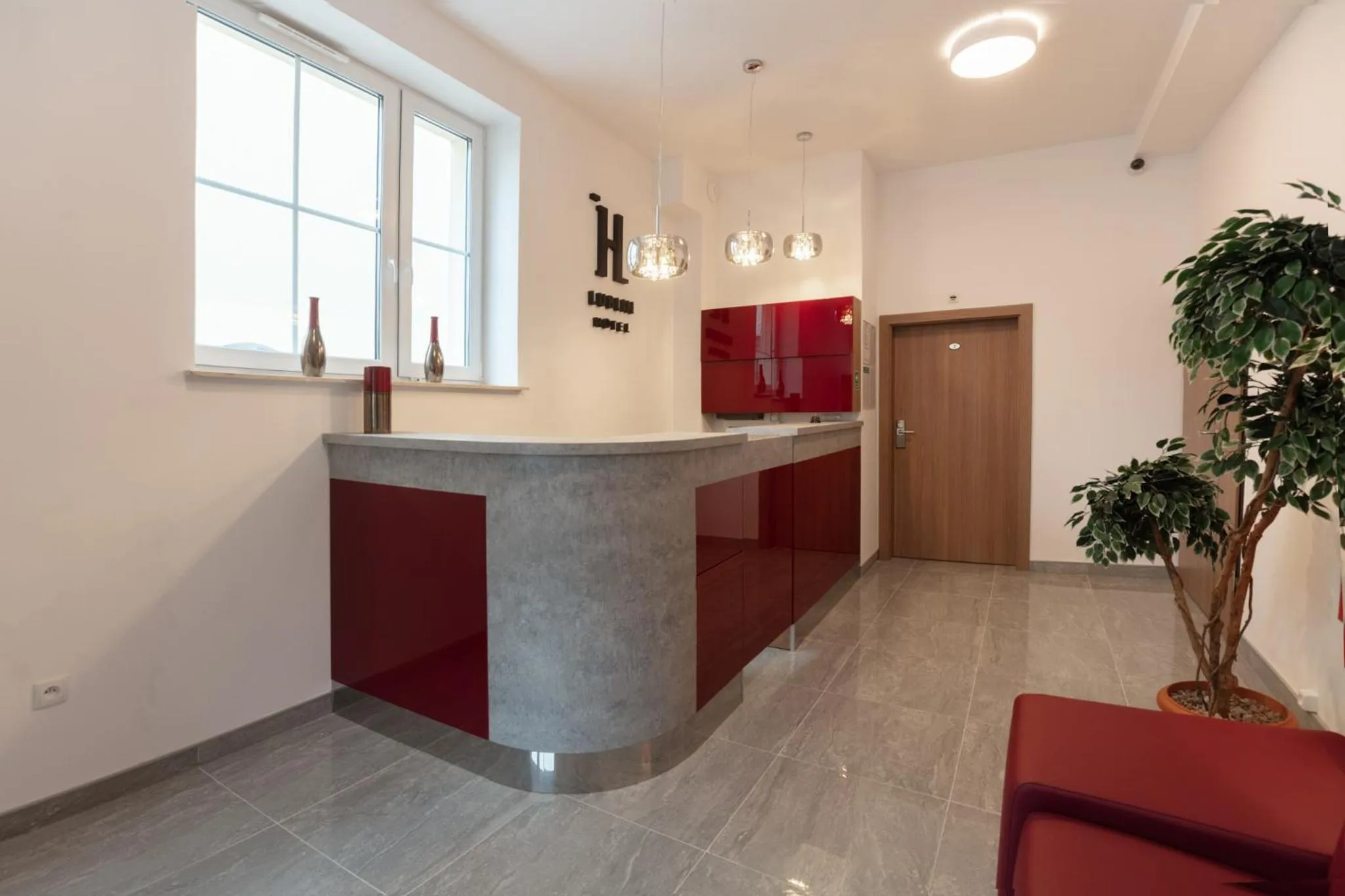 Lobby or reception in HOTEL LUBLIN