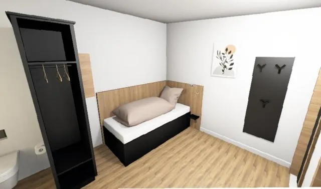 Bed in Hotel&Häuser HF GmbH