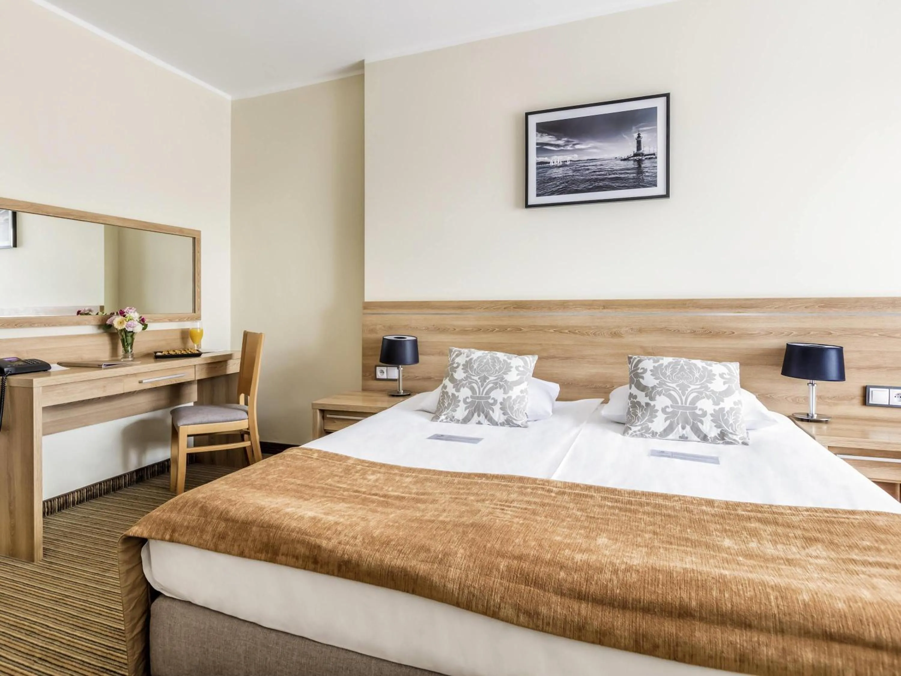 Bedroom, Bed in Mercure Wiazowna Brant