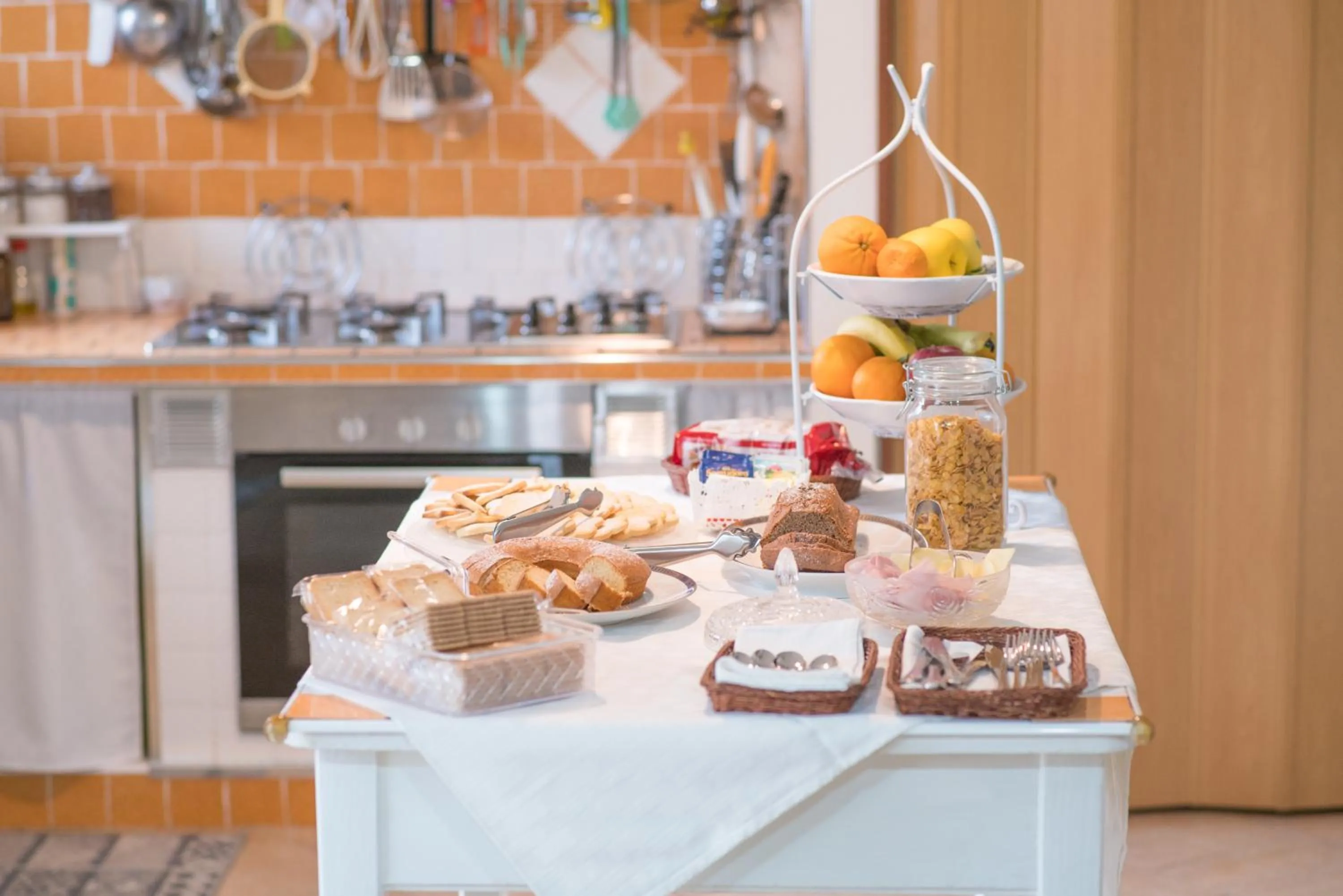 Food and drinks in B&B Nell'Isola